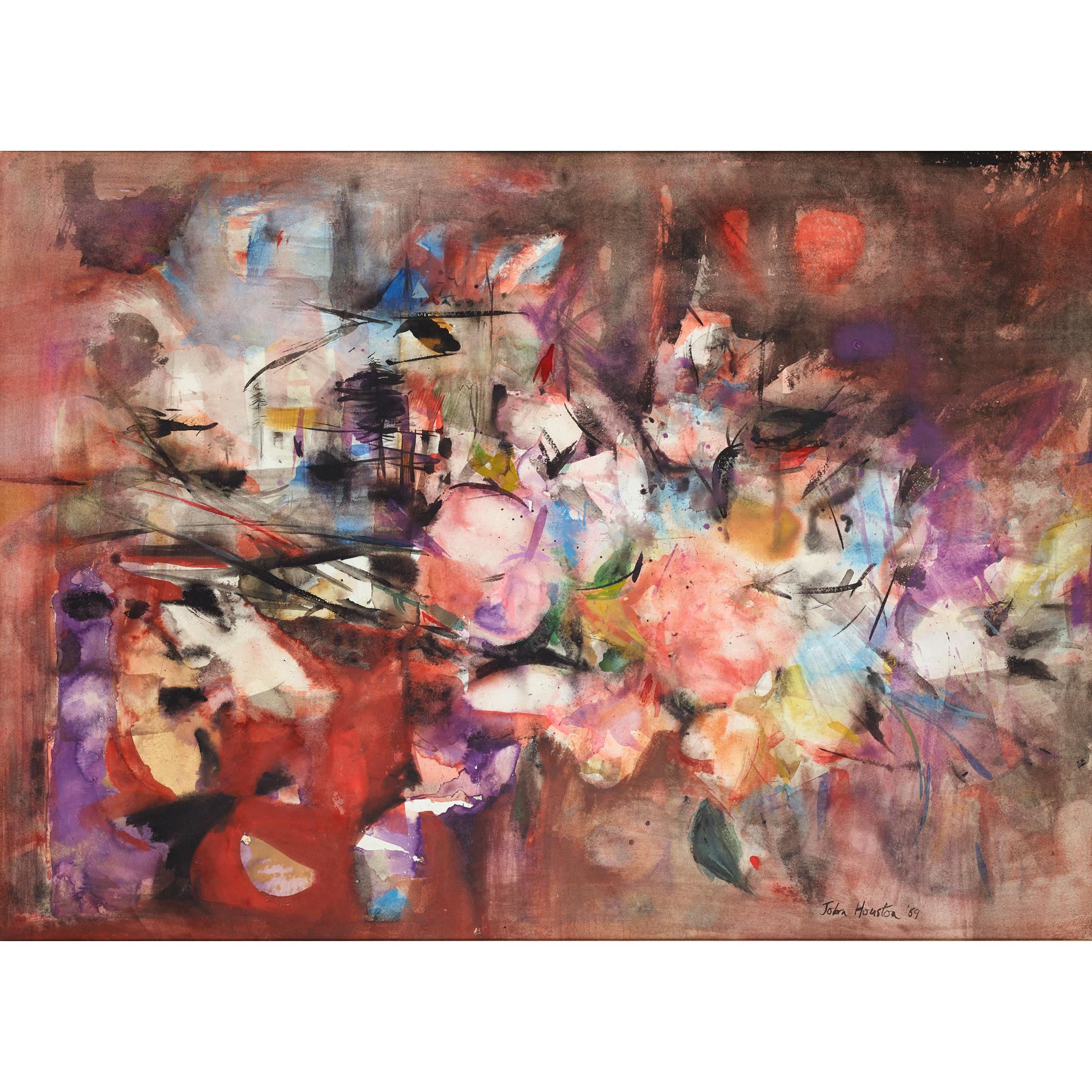 JOHN HOUSTON R.S.A., R.S.W., S.S.A. (SCOTTISH 1930-2008)
