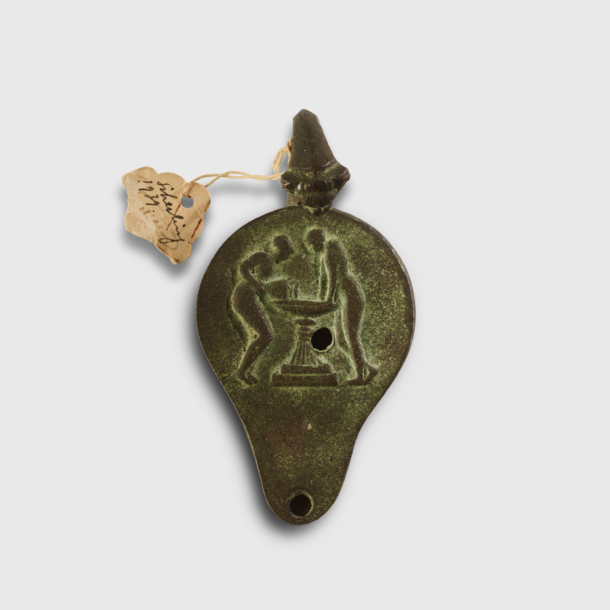 ROMAN OIL LAMP, ACQUIRED 1939
