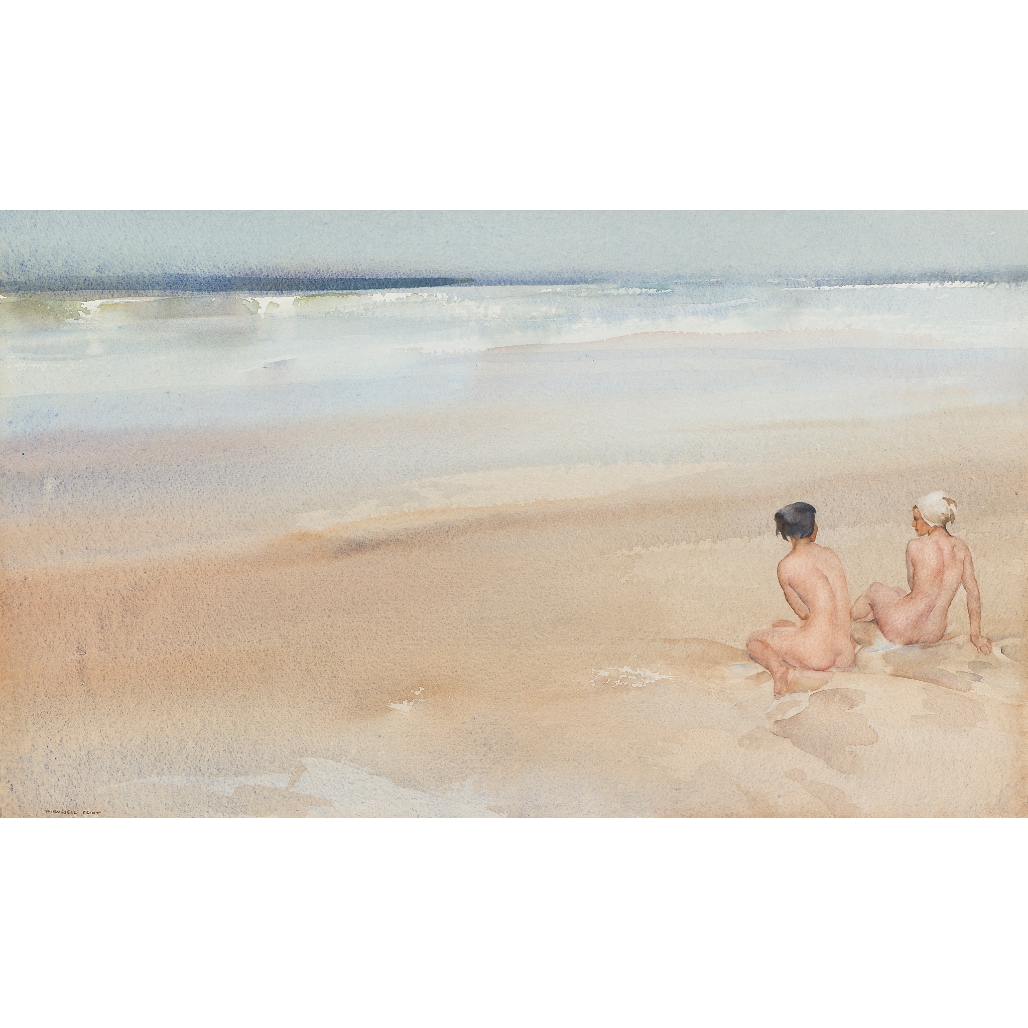 SIR WILLIAM RUSSELL FLINT P.R.A., P.R.W.S., R.S.W., R.O.I., R.E. (SCOTTISH 1880-1969)