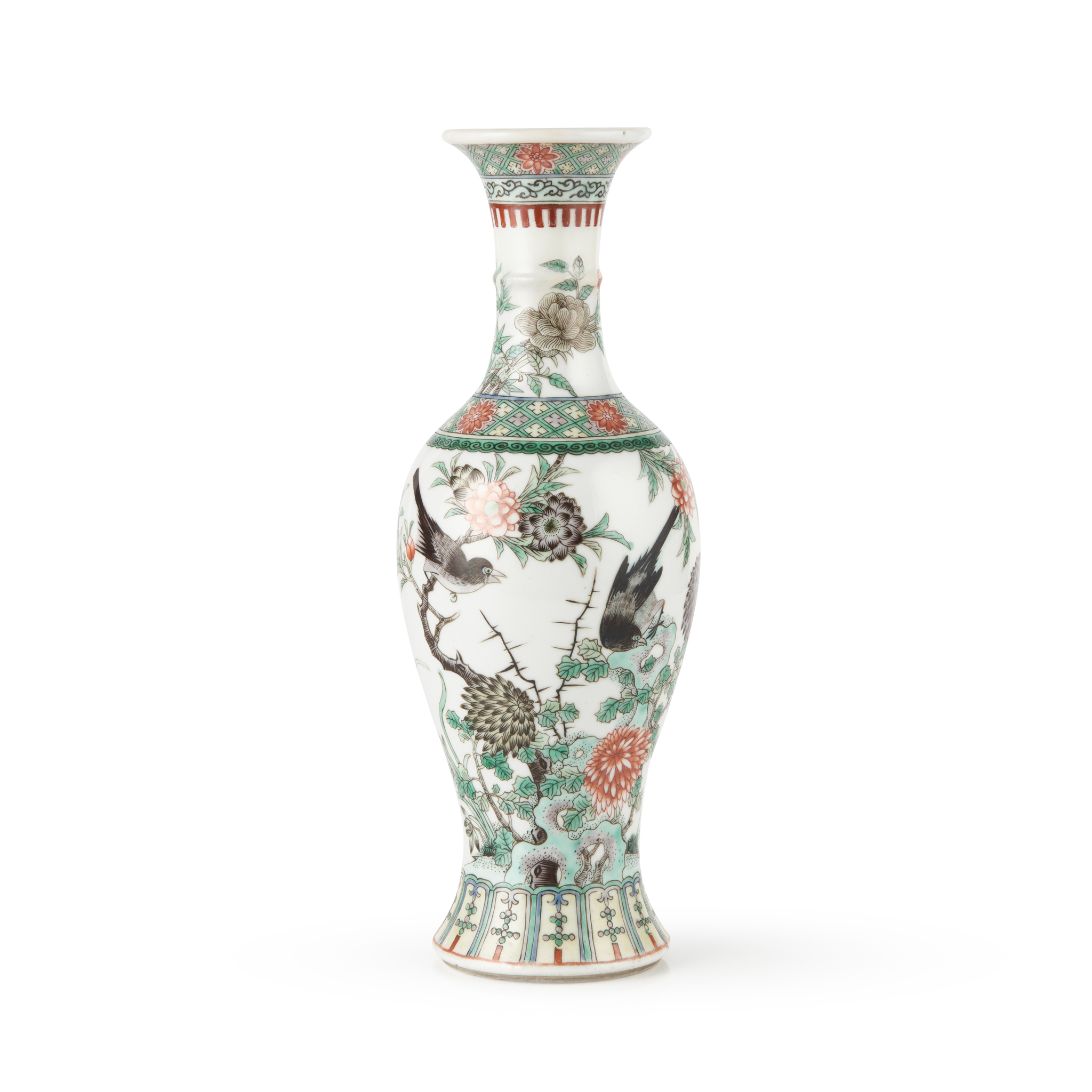 FAMILLE VERTE VASE