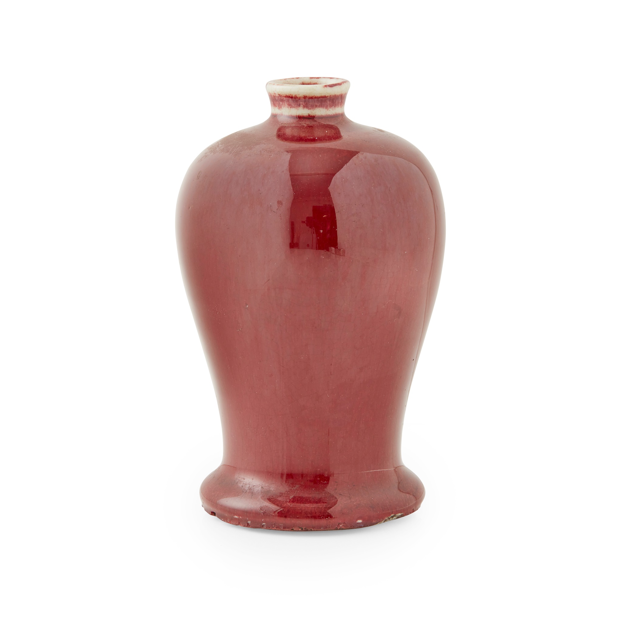 OX-BLOOD-GLAZED LANGYAO MEIPING VASE
