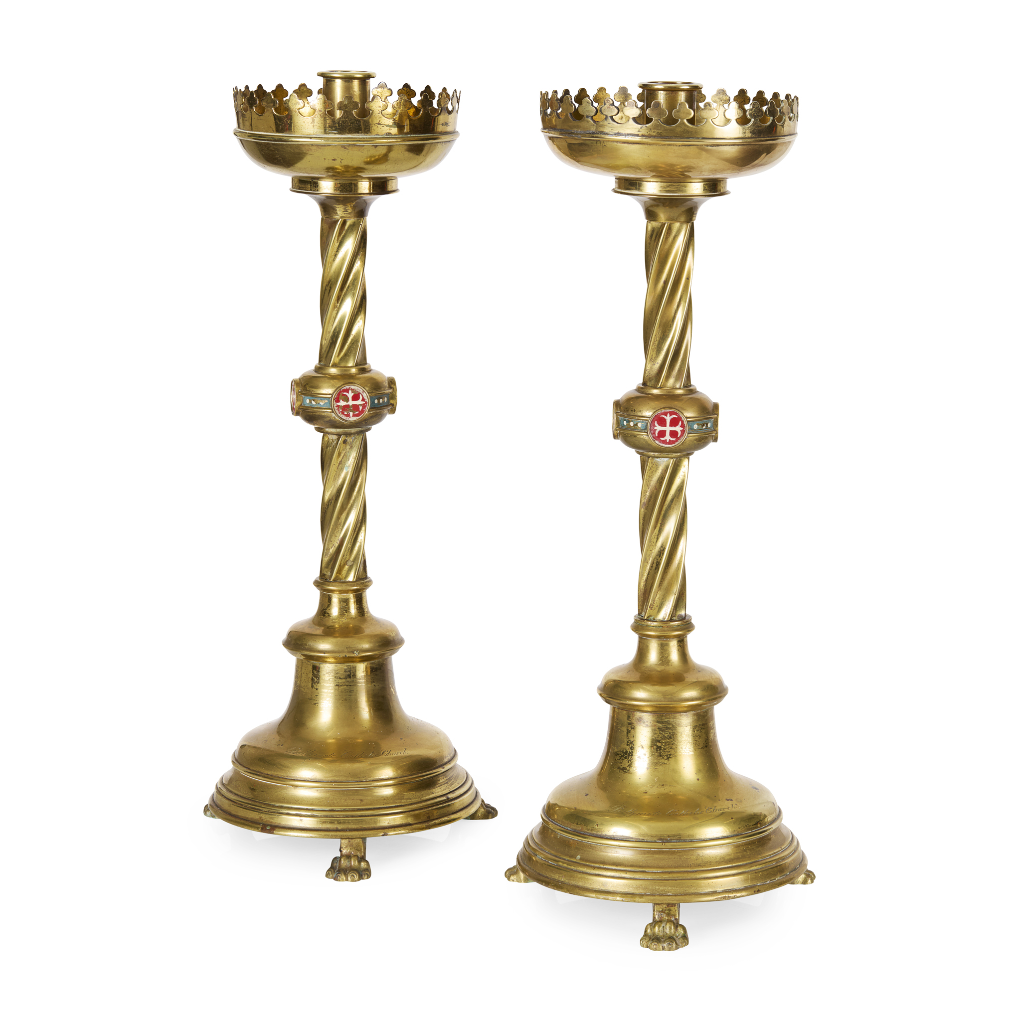 ATTRIBUTED TO GEORGE C. GOLDIE (1828-1887), PROBABLY FOR COX & SON, LONDON