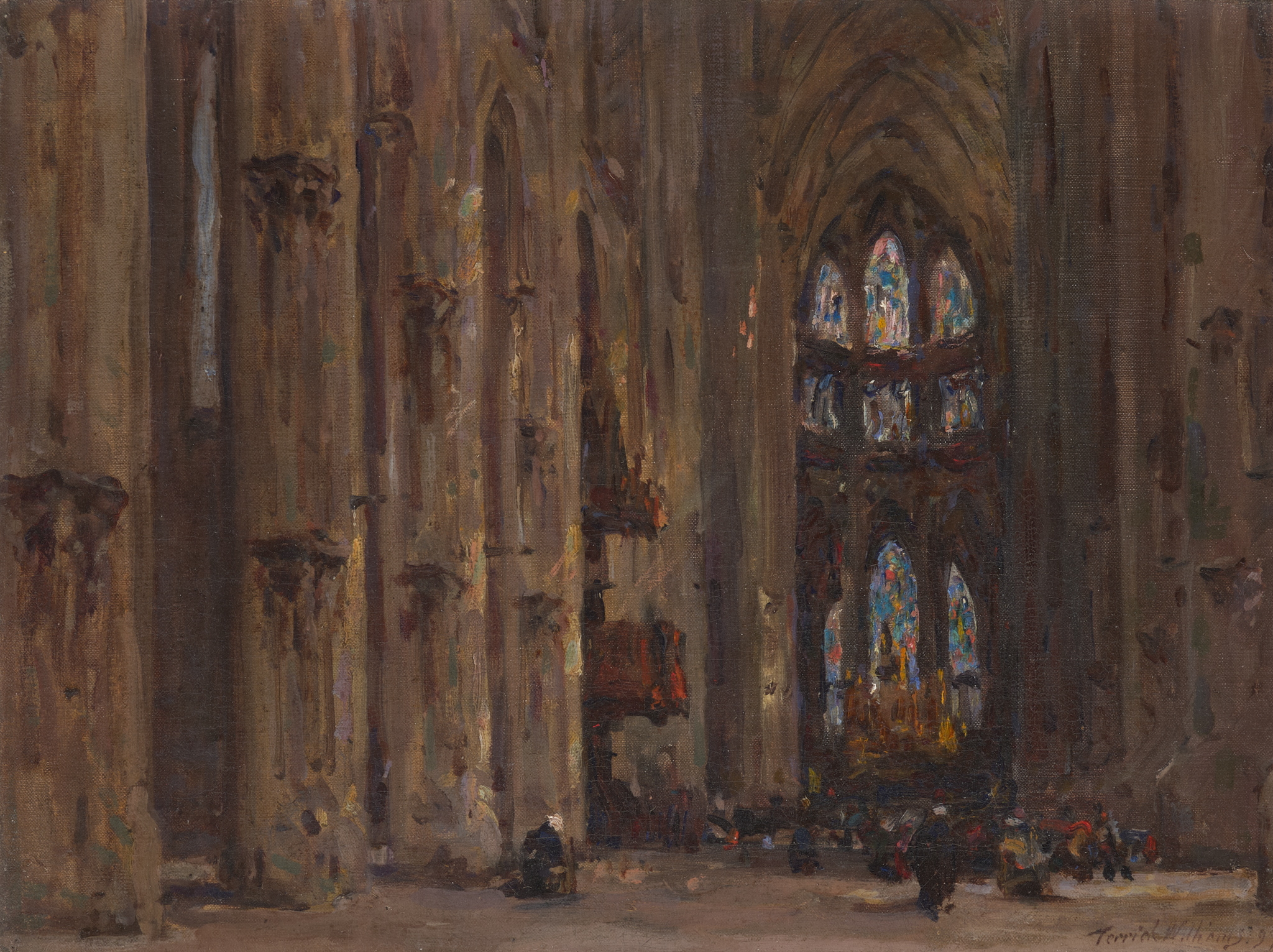 TERRICK WILLIAMS R.A., R.I., R.O.I. (BRITISH 1860-1936)