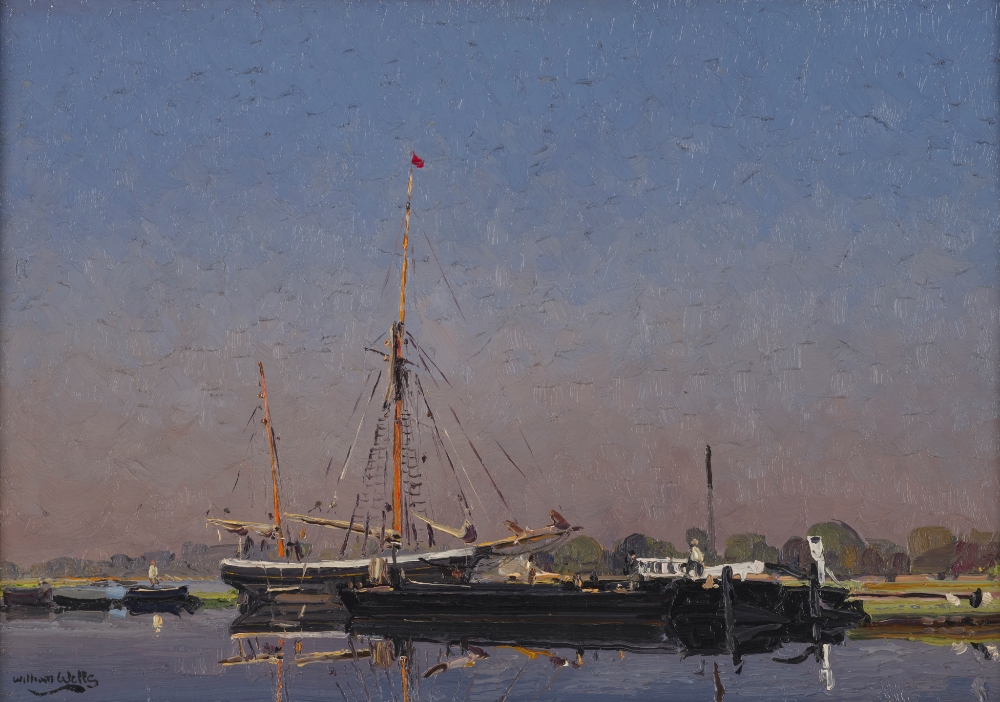 WILLIAM PAGE ATKINSON WELLS R.B.A. (SCOTTISH 1872-1923)