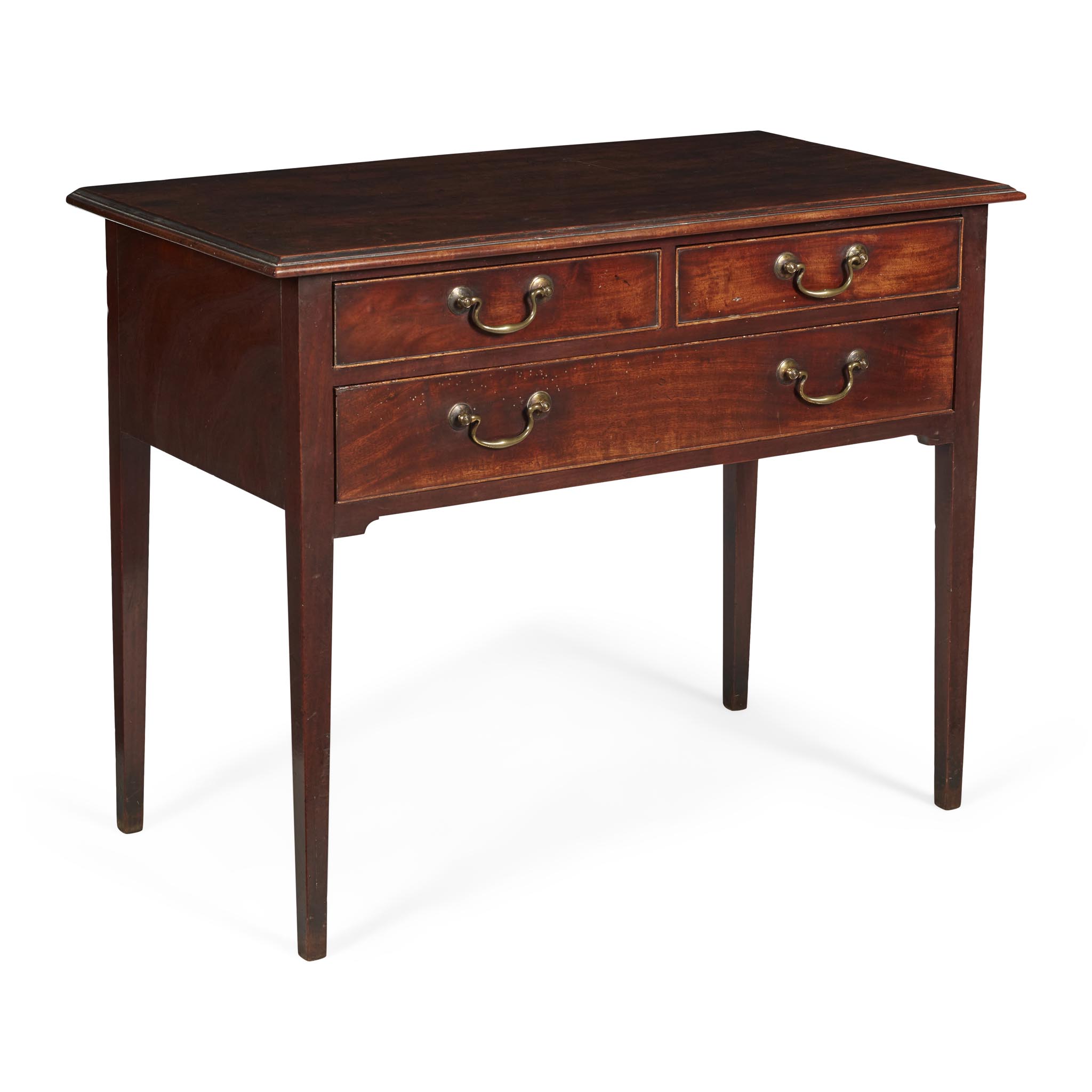 GEORGE III MAHOGANY DRESSING TABLE