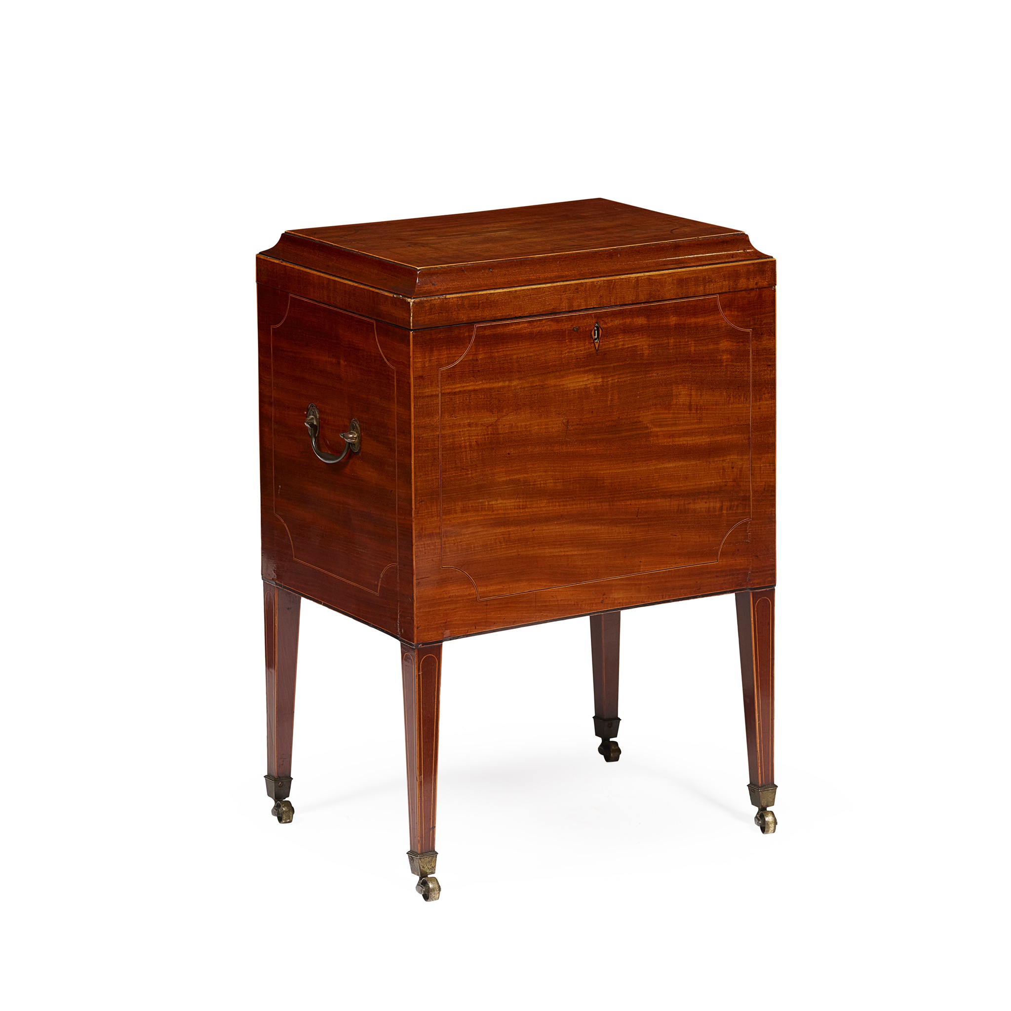 GEORGE III MAHOGANY CELLARETTE