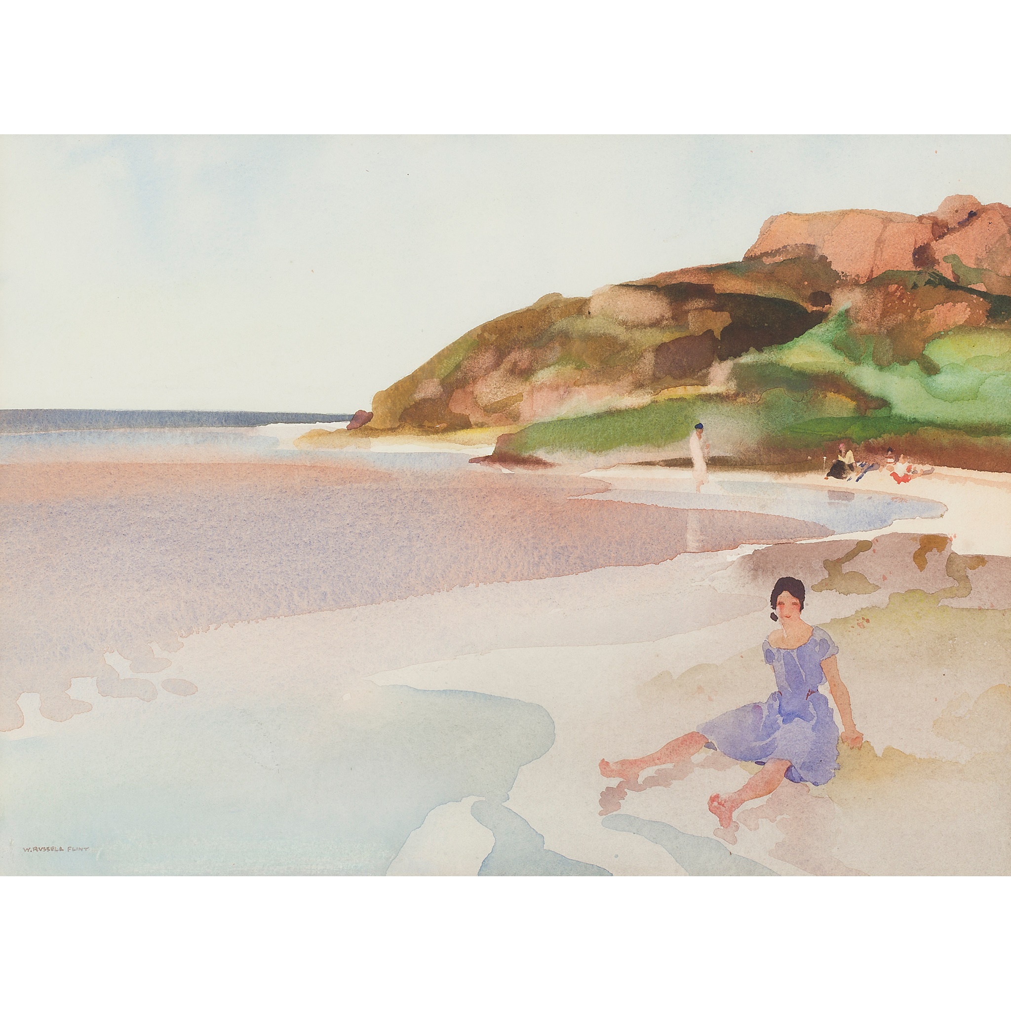 SIR WILLIAM RUSSELL FLINT P.R.A., P.R.W.S., R.S.W., R.O.I., R.E. (SCOTTISH 1880-1969)
