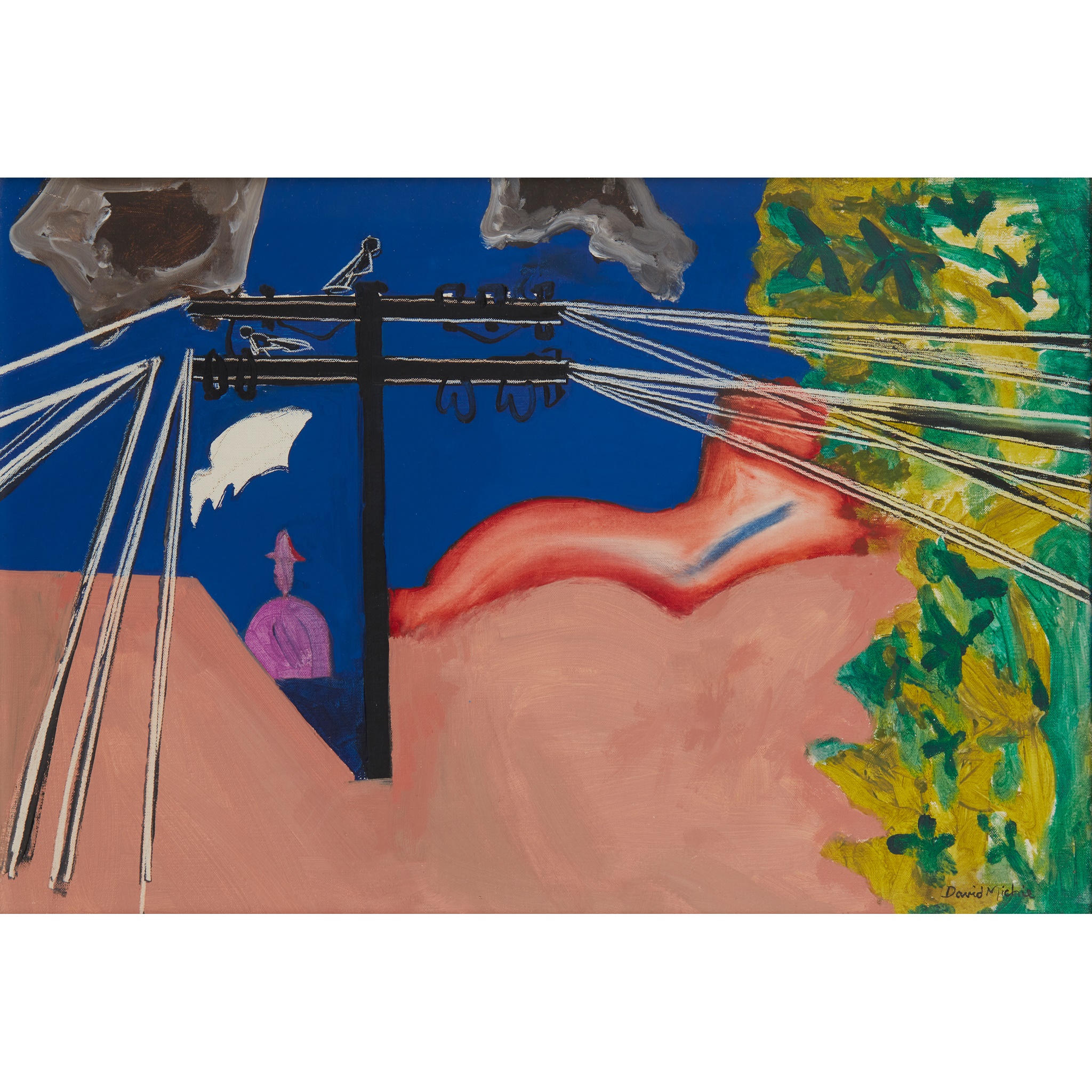 DAVID MICHIE O.B.E., R.S.A., R.G.I., F.R.S.A (SCOTTISH 1928-2015)