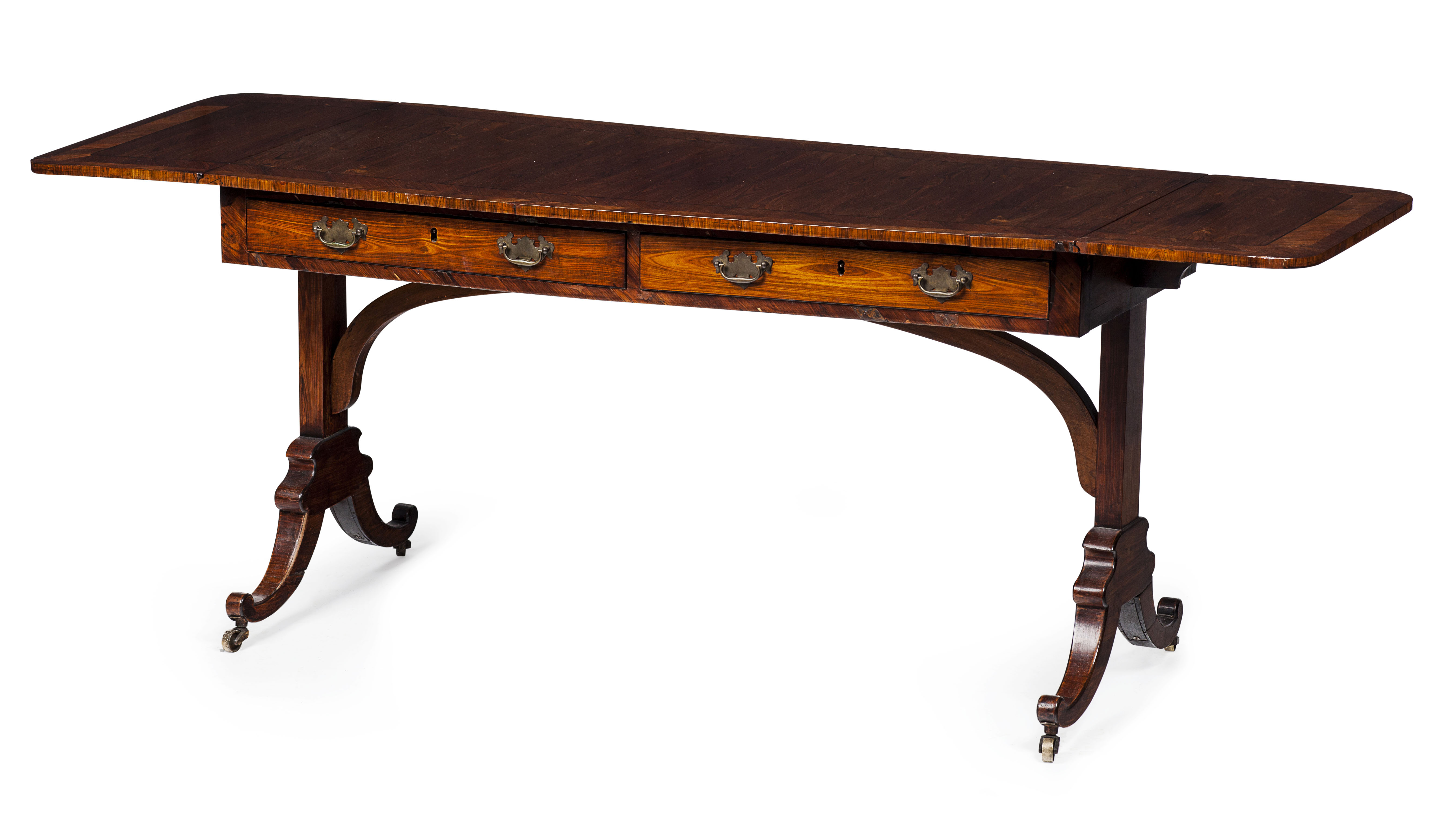 REGENCY ROSEWOOD SOFA TABLE