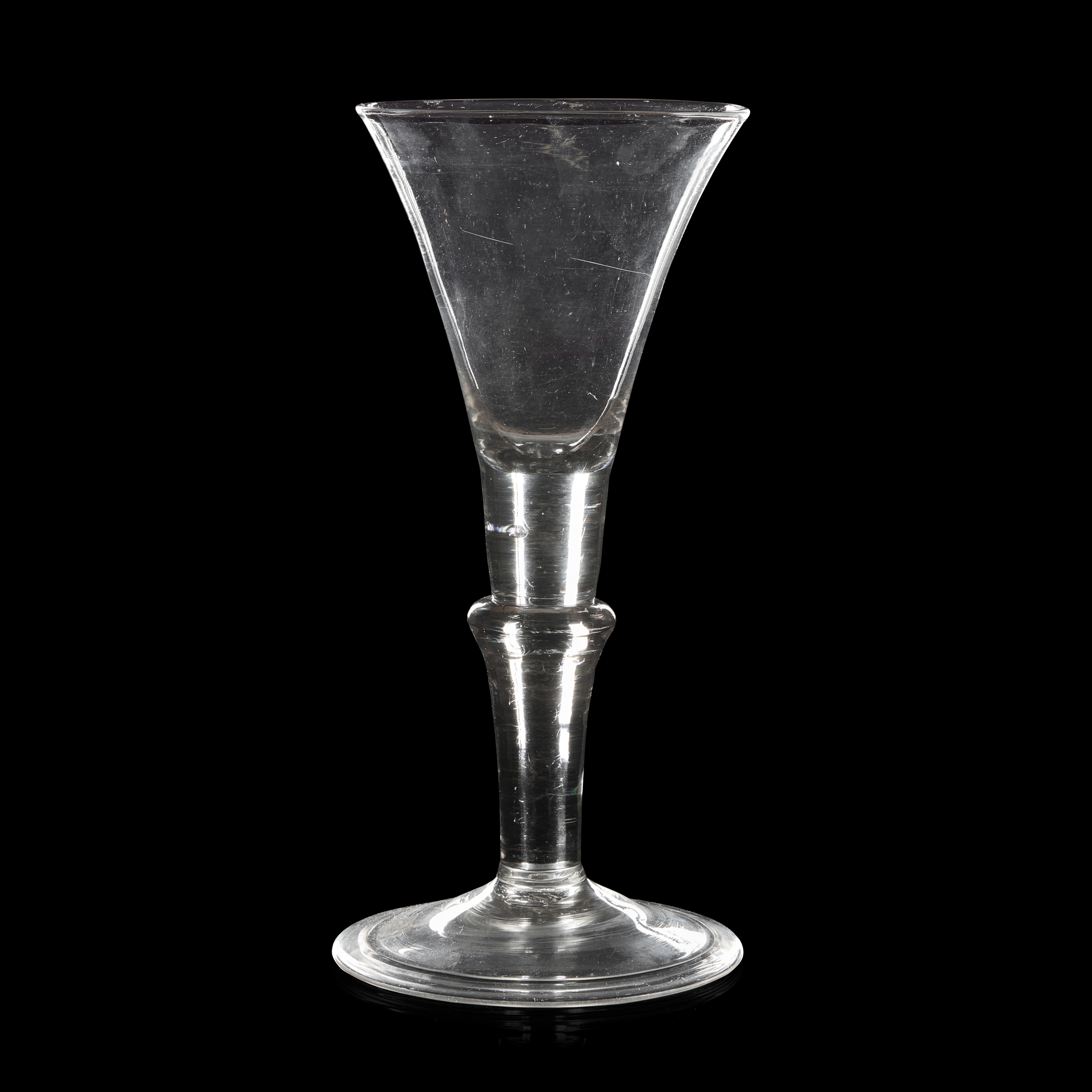 COMPOSITE STEM GLASS GOBLET
