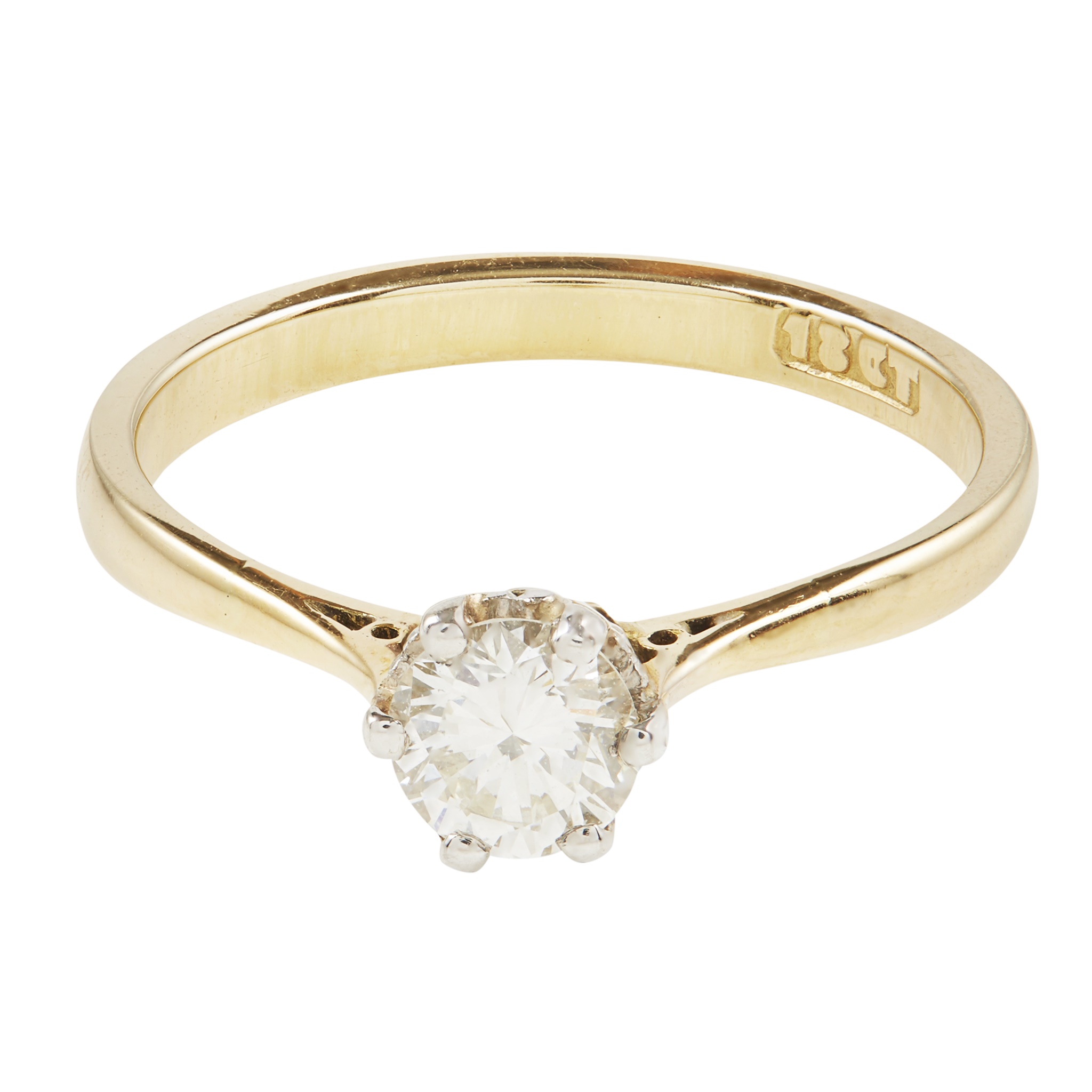 A single stone diamond ring