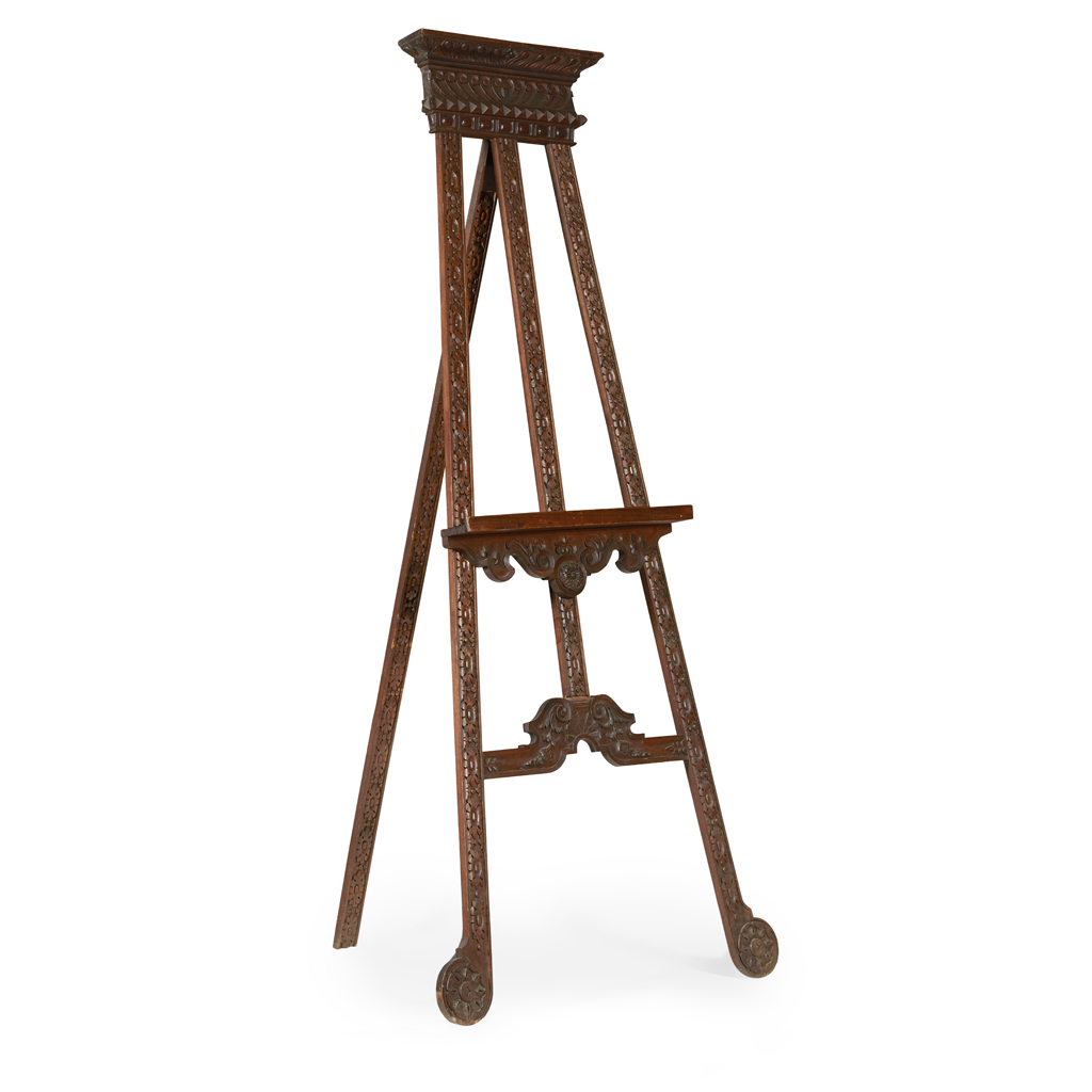 VICTORIAN WALNUT EASEL