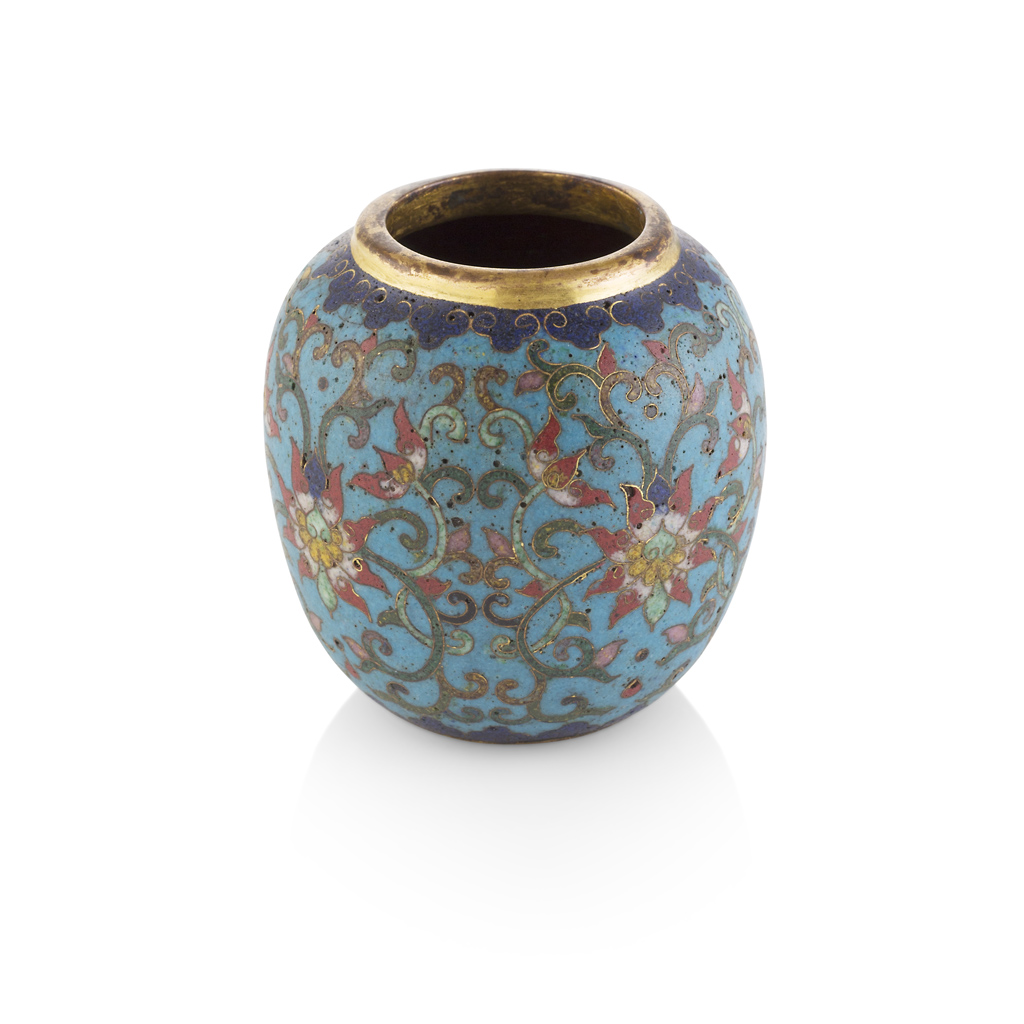 CLOISONNÉ ENAMEL JARLET