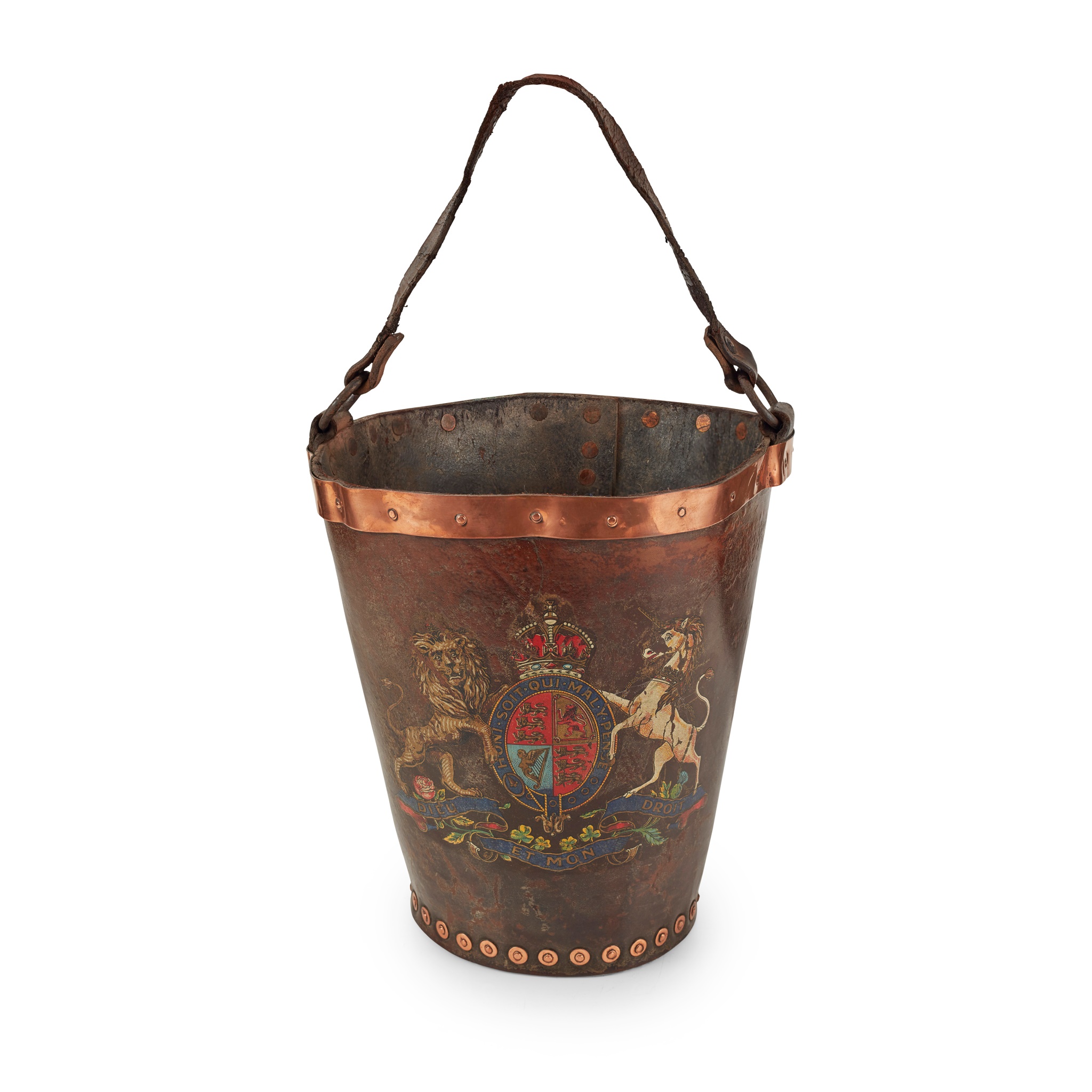 LEATHER FIRE BUCKET