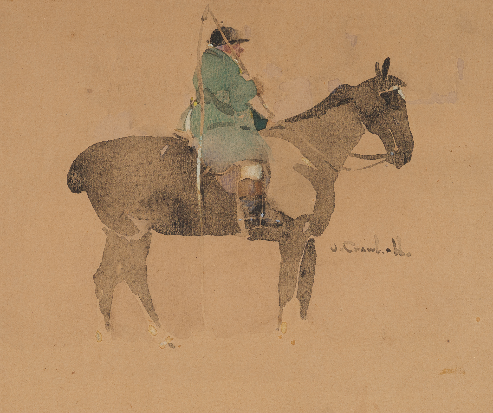 JOSEPH CRAWHALL R.S.W. (SCOTTISH 1861-1913)