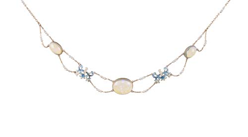 An Edwardian necklace,