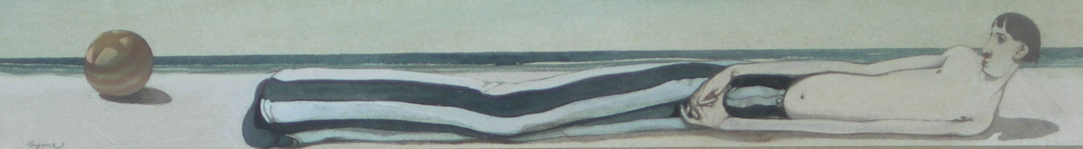 JOHN BYRNE R.S.A. (SCOTTISH 1940 - 2023)