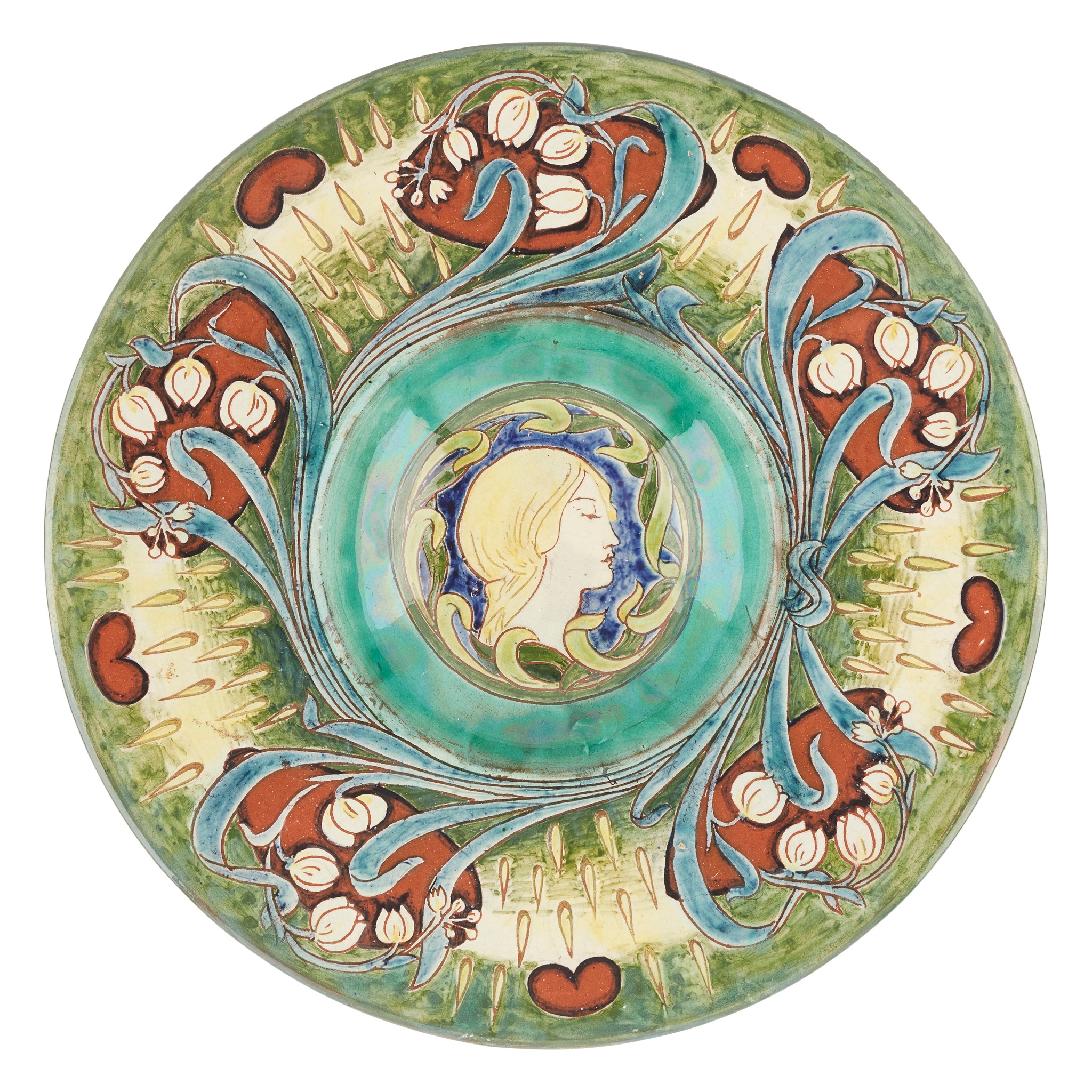 CHARLES COLLIS FOR DELLA ROBBIA POTTERY, BIRKENHEAD