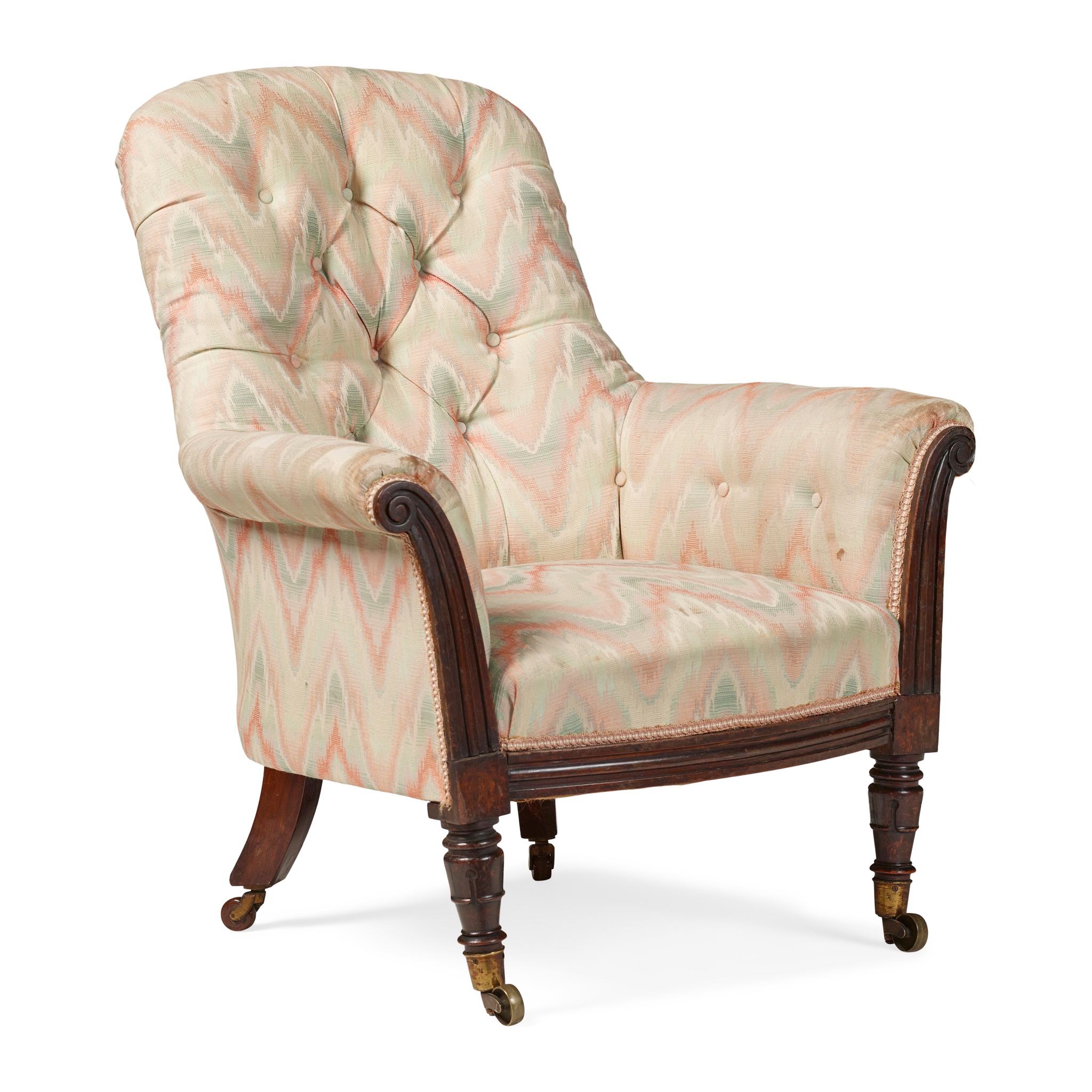 REGENCY ROSEWOOD ARMCHAIR