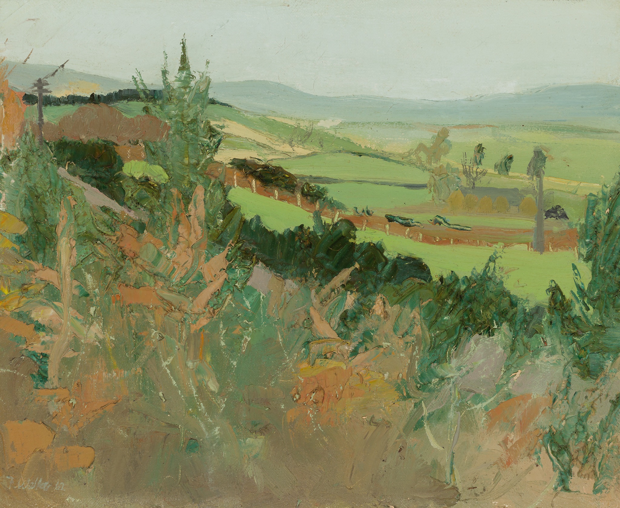 FRANCES WALKER RSA (SCOTTISH B.1930)