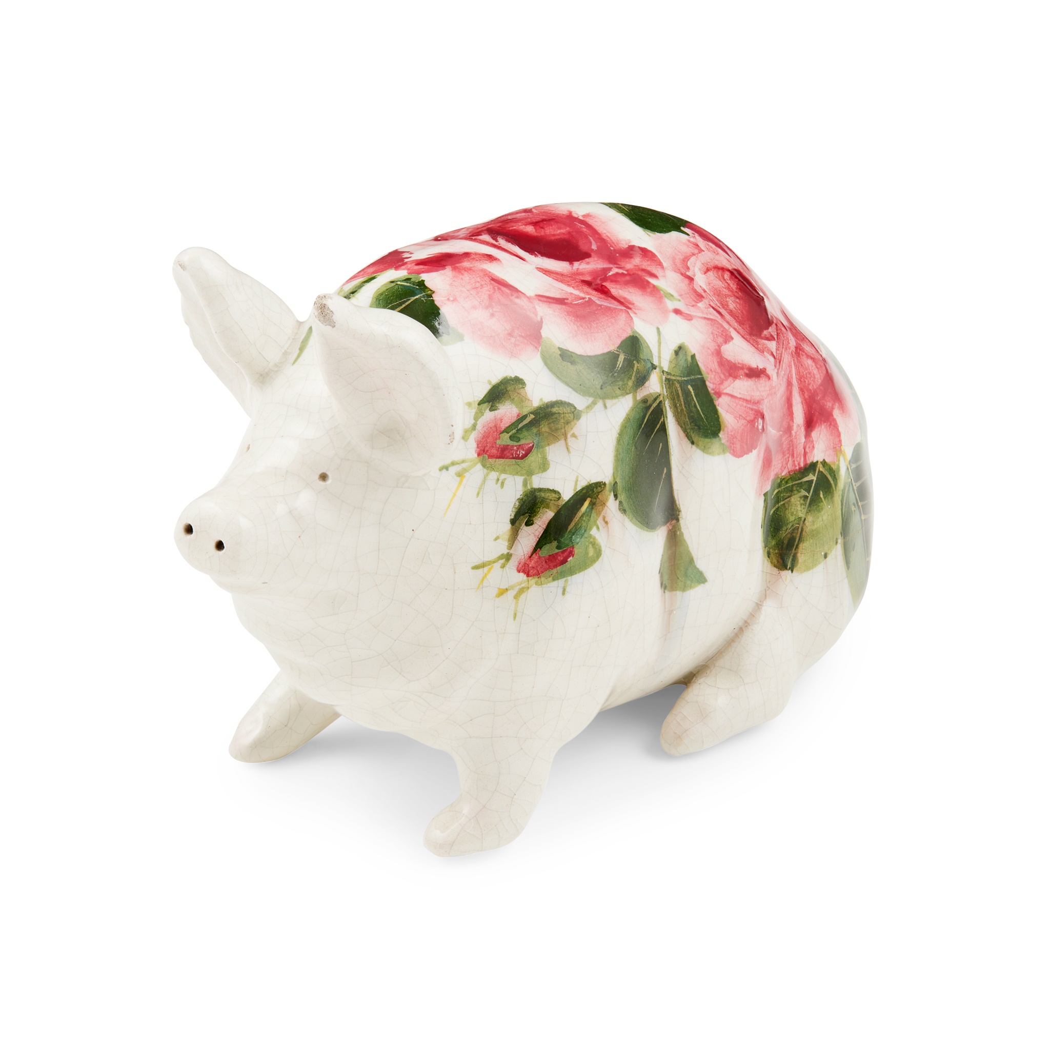 A SMALL WEMYSS WARE PIG