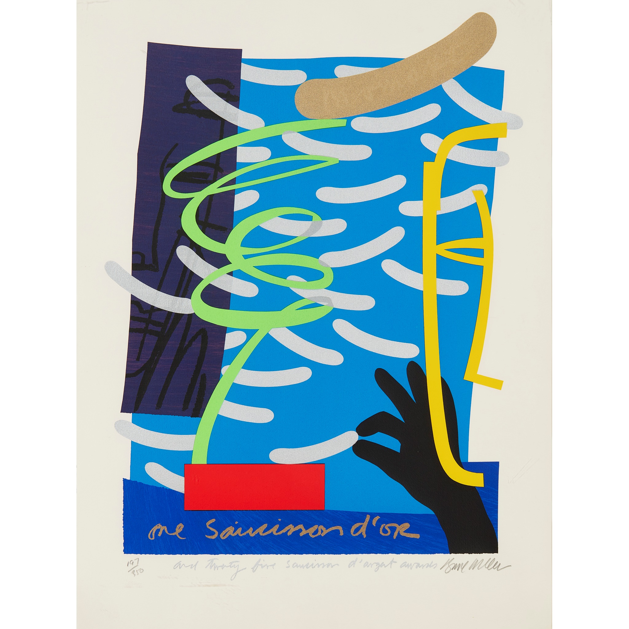 Bruce Mclean (Scottish B.1944)