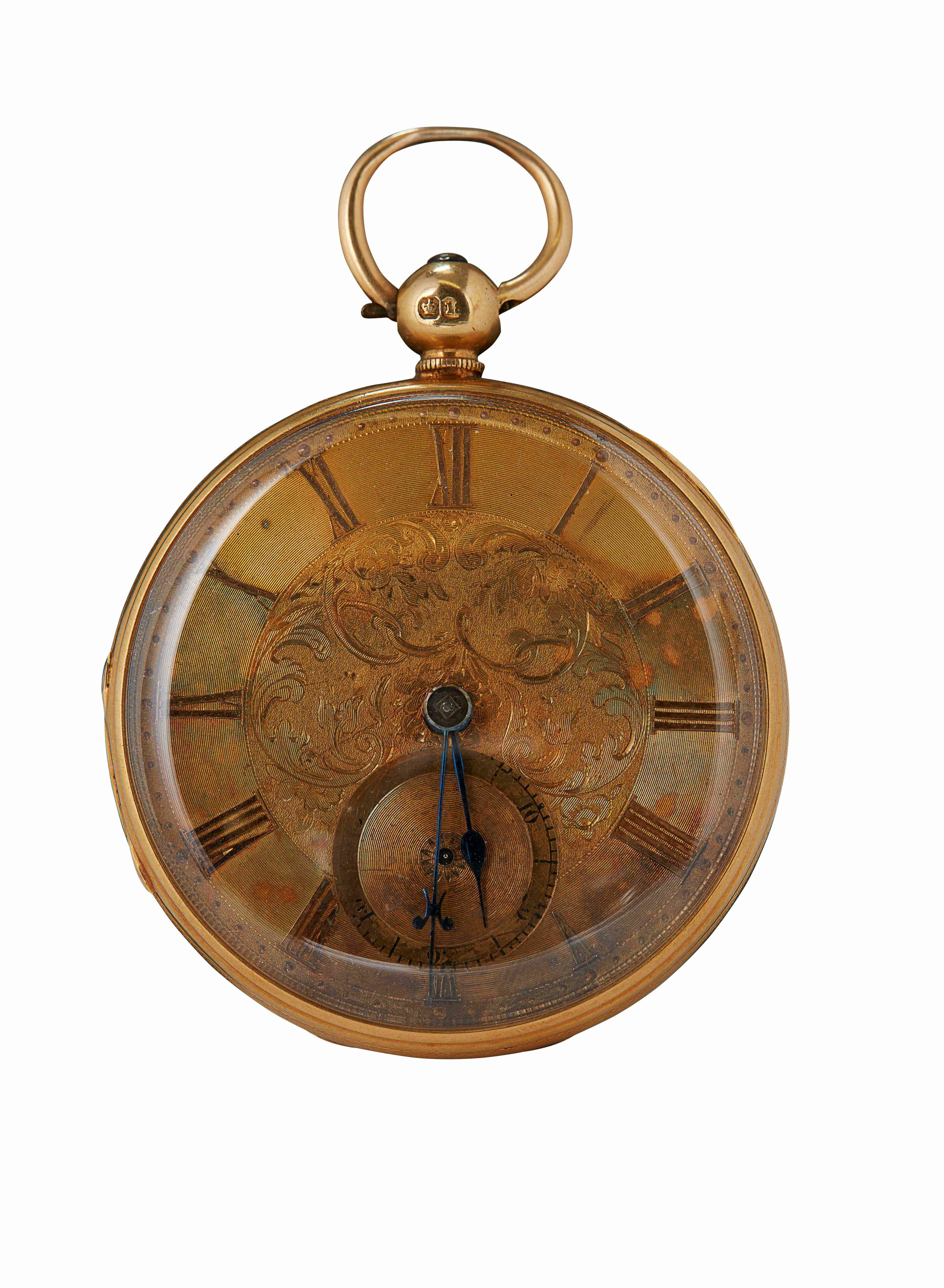 An 18ct gold cased wrist watch (Whytock of Dundee)