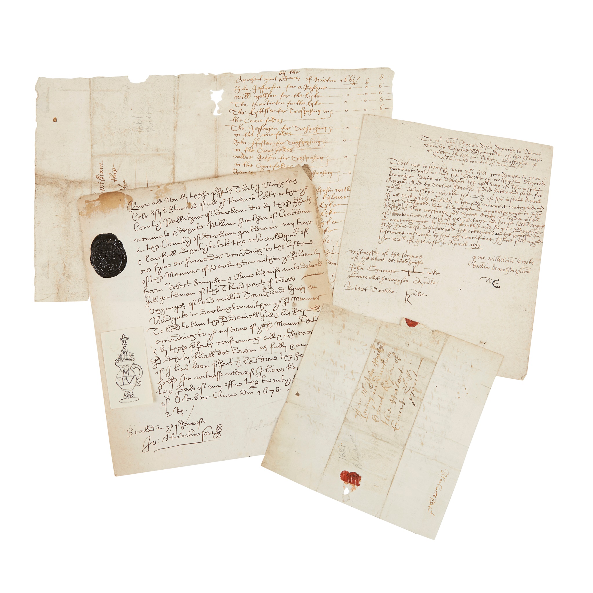 Bishop of Durham, Halmote Court Documents
