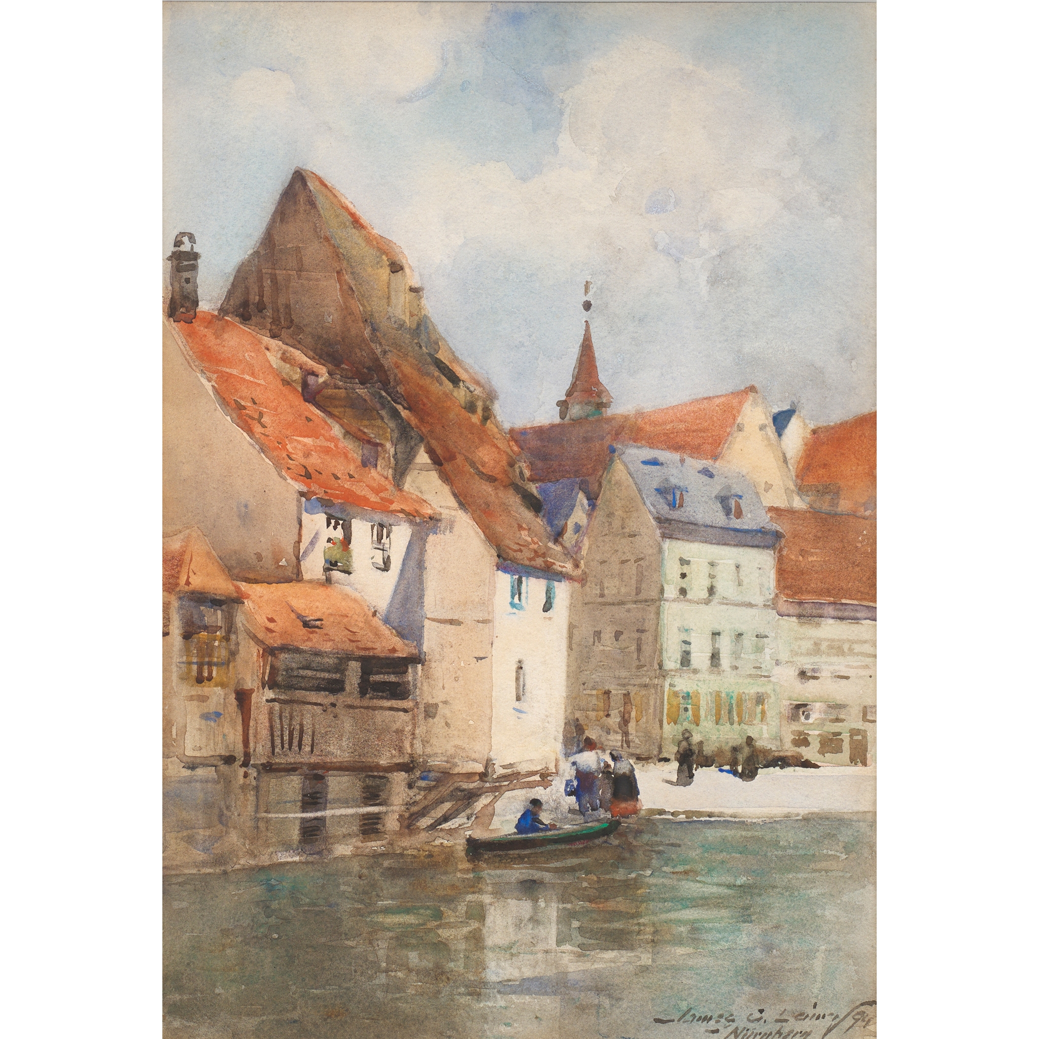 JAMES GARDEN LAING R.S.W. (SCOTTISH 1852-1915)