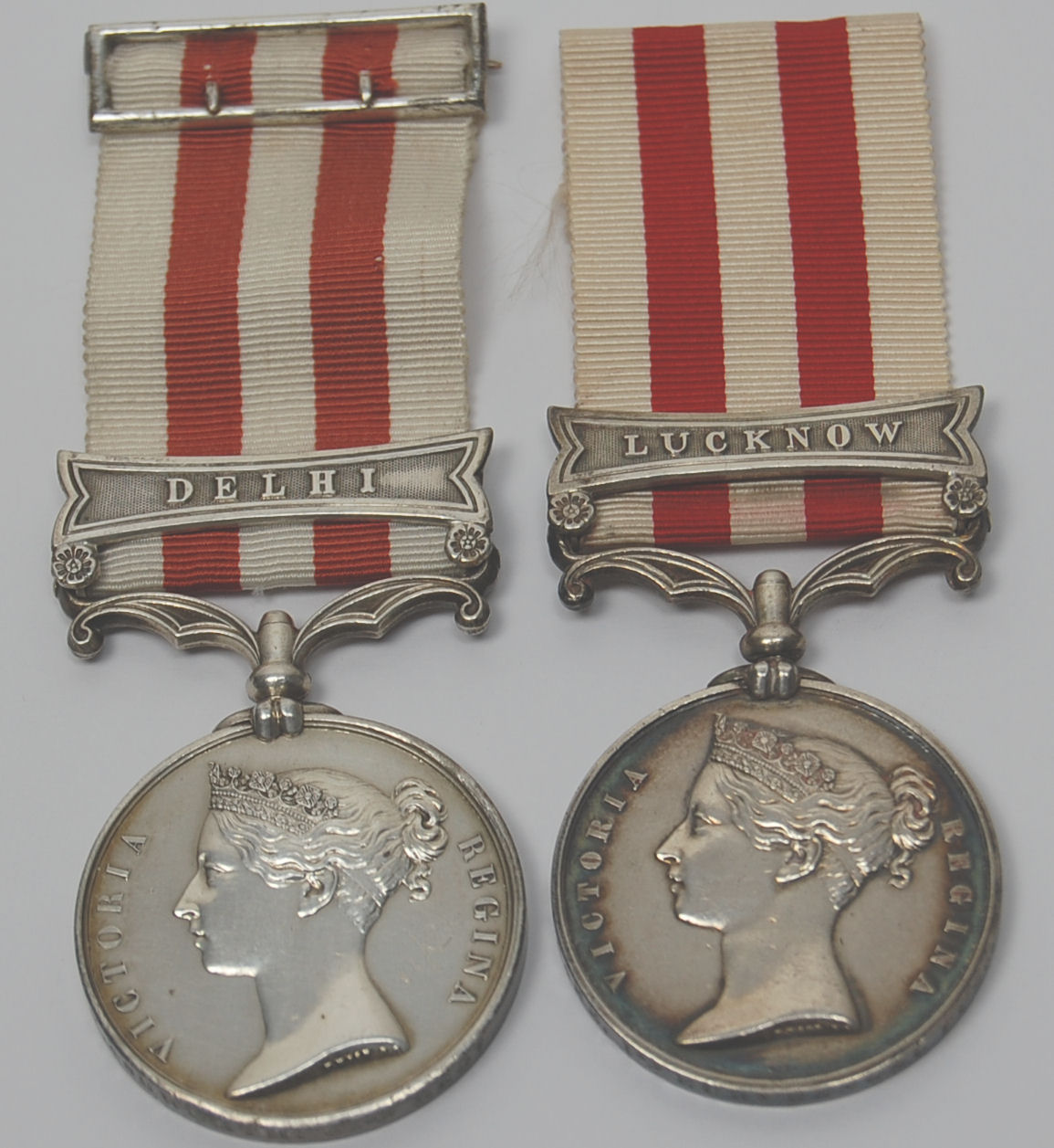 Two India Mutiny medals