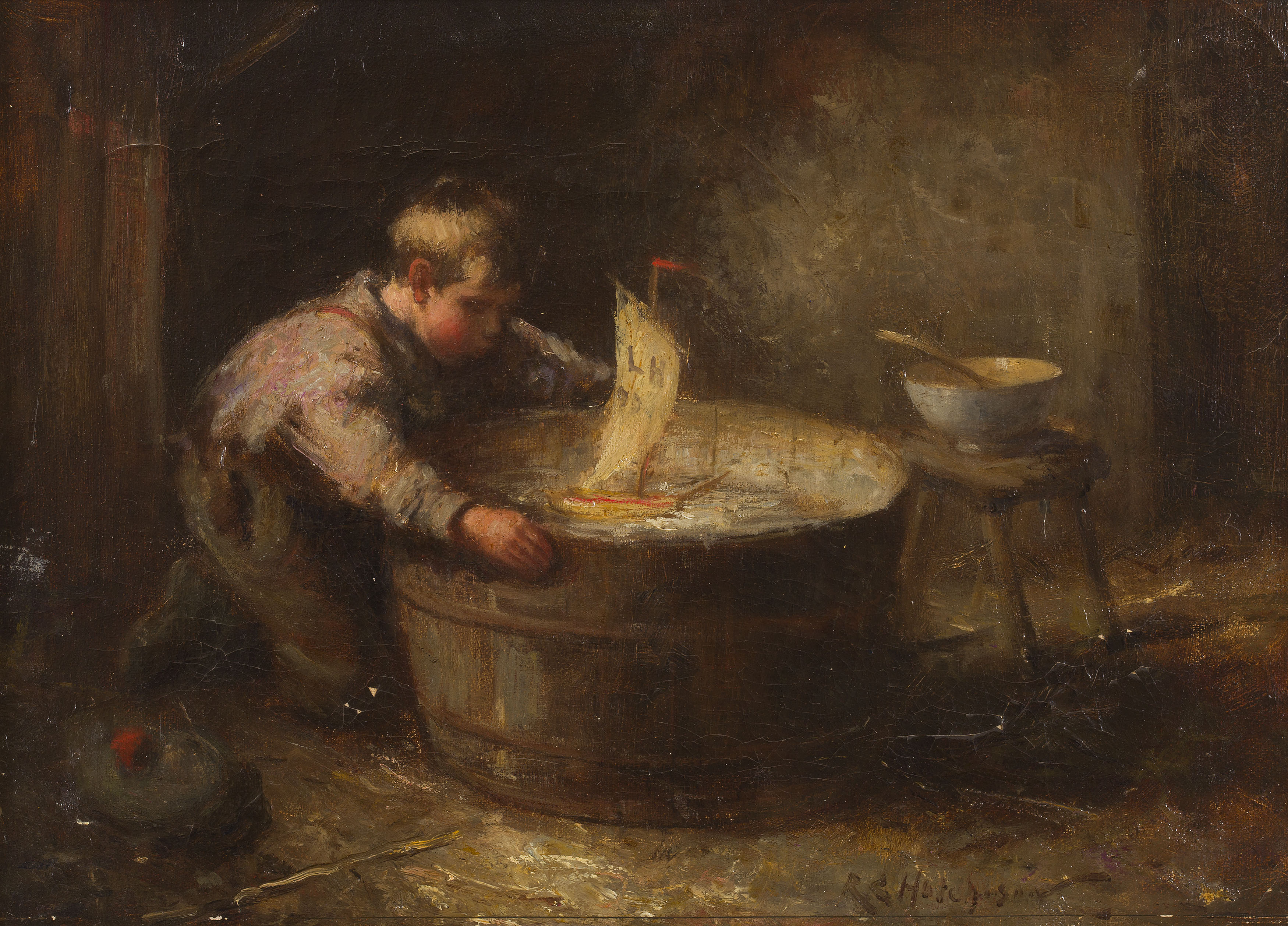 ROBERT GEMMELL HUTCHISON R.B.A., R.O.I., R.S.A., R.S.W. (SCOTTISH 1860-1936)