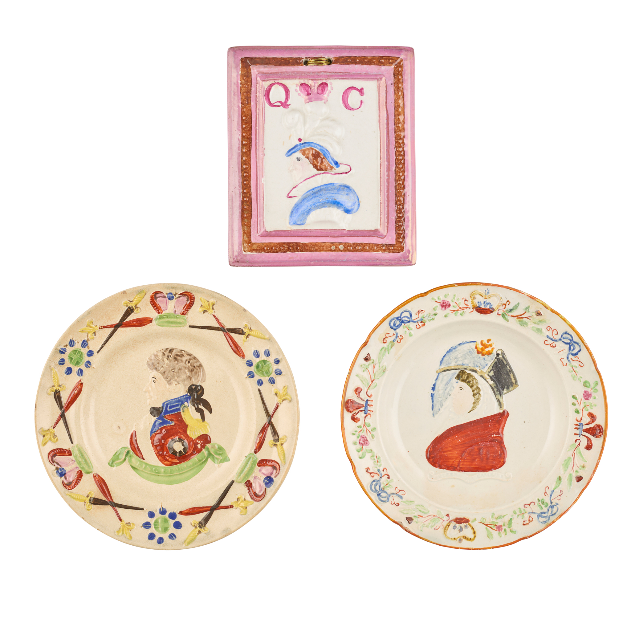 A GROUP OF SCOTTISH COMMEMORATIVE POTTERY