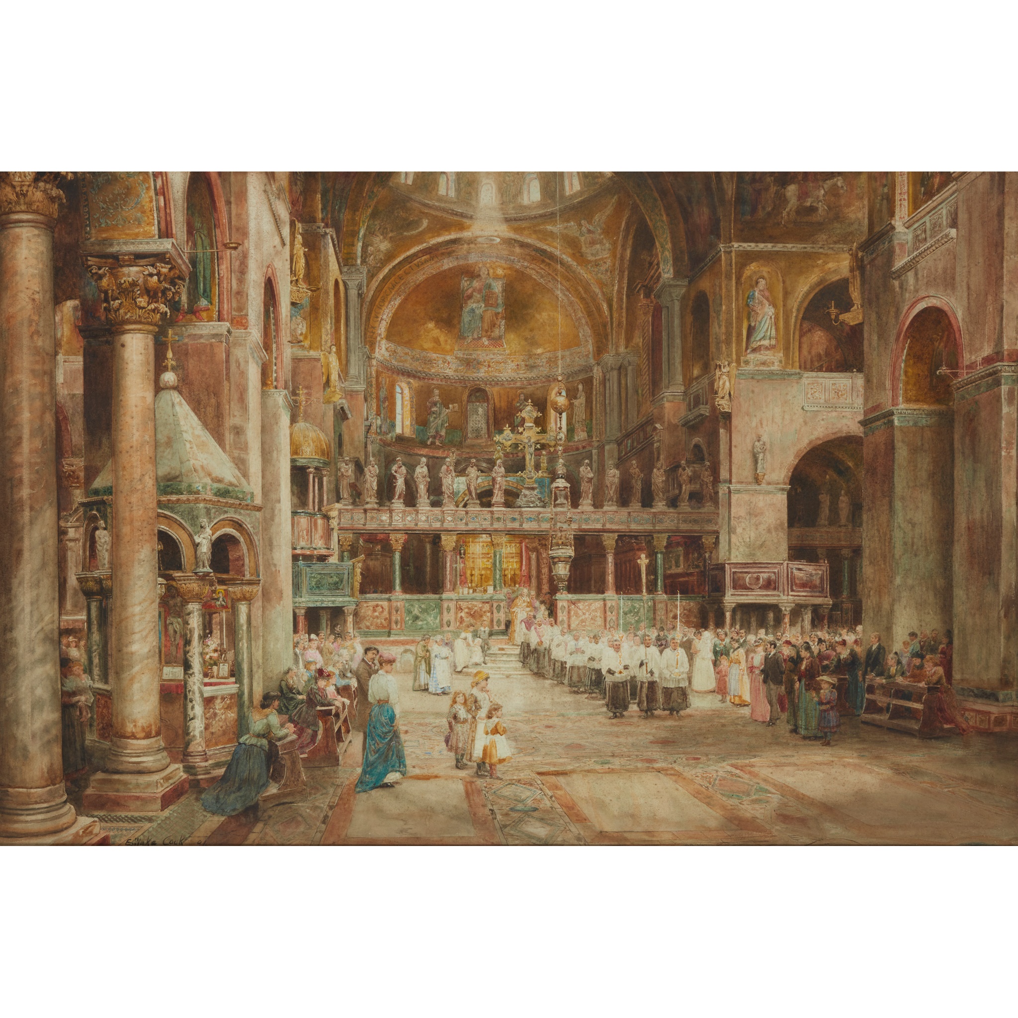 EBENEZER WAKE COOK (BRITISH 1843-1926)