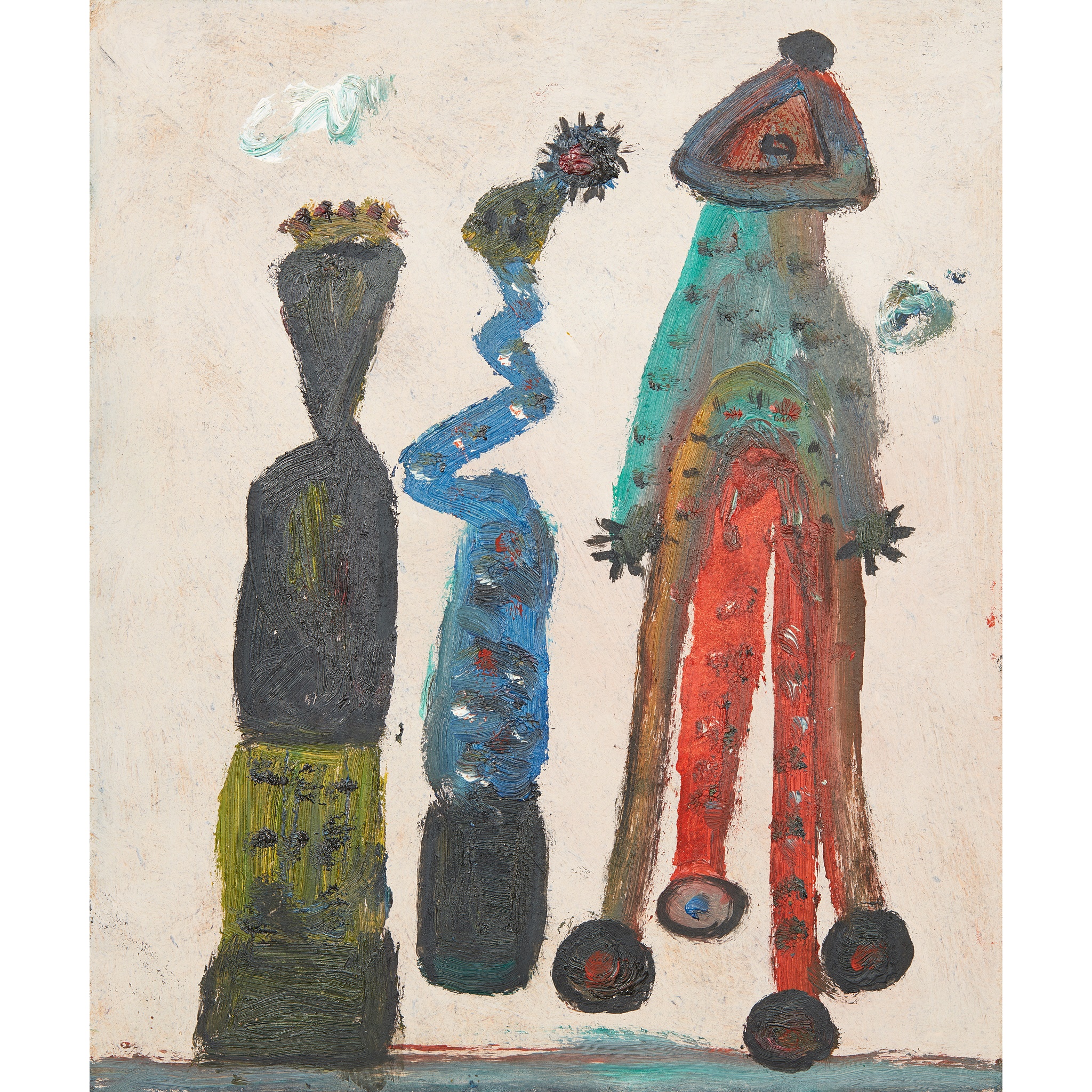 ALAN DAVIE C.B.E., R.A., H.R.S.A. (BRITISH 1920-2014)