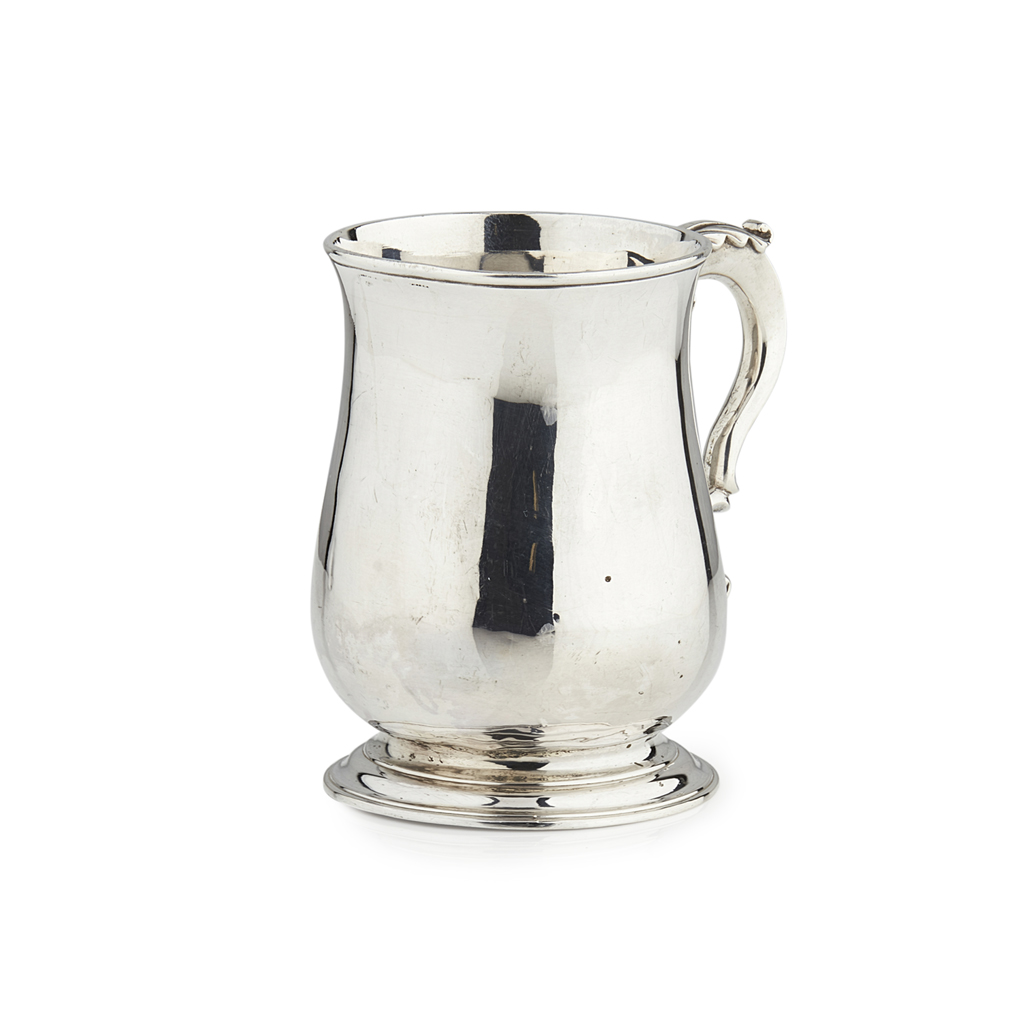 A George III baluster mug