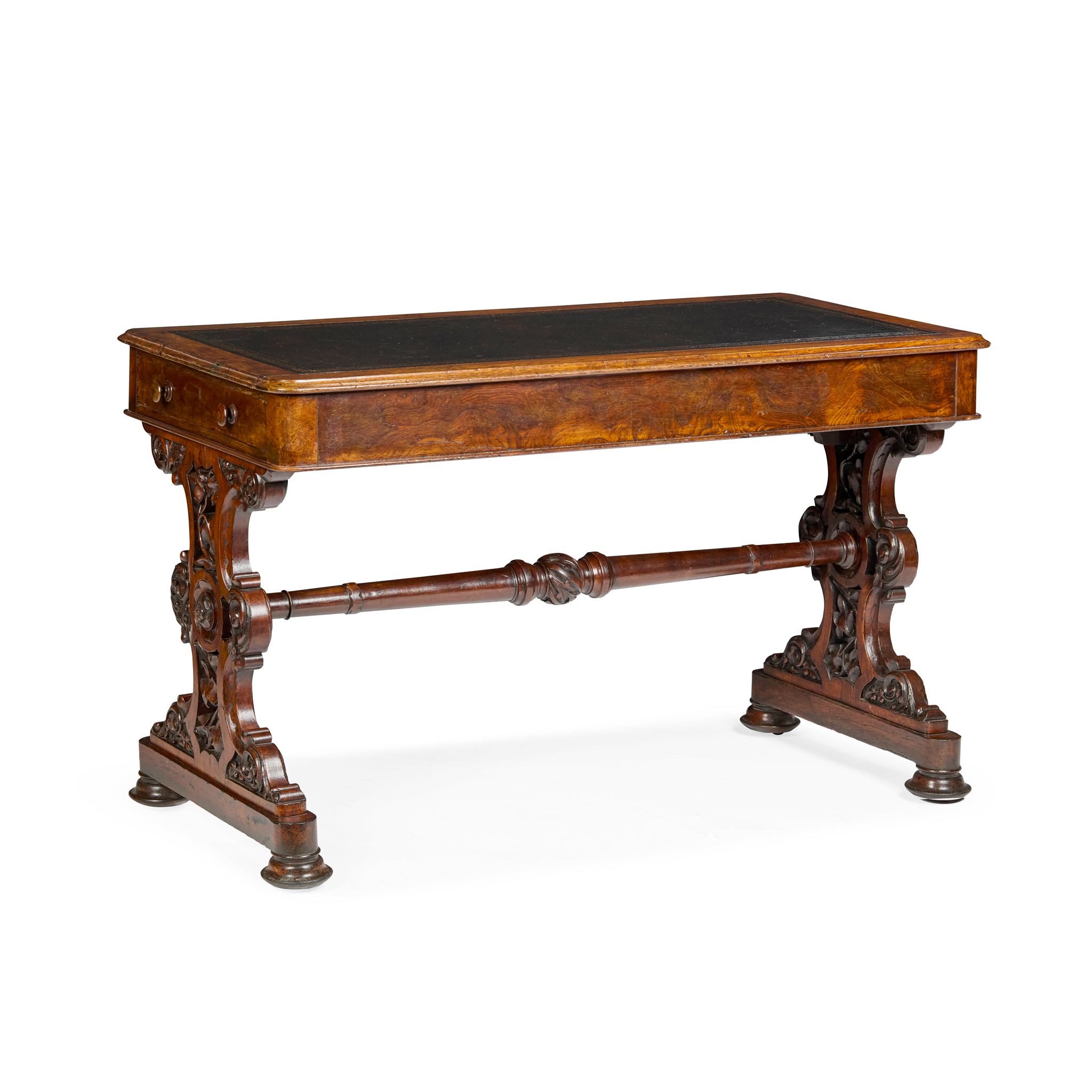 WILLIAM IV MAHOGANY WRITING TABLE, BY BROWN & LAMONT, CHESTER
