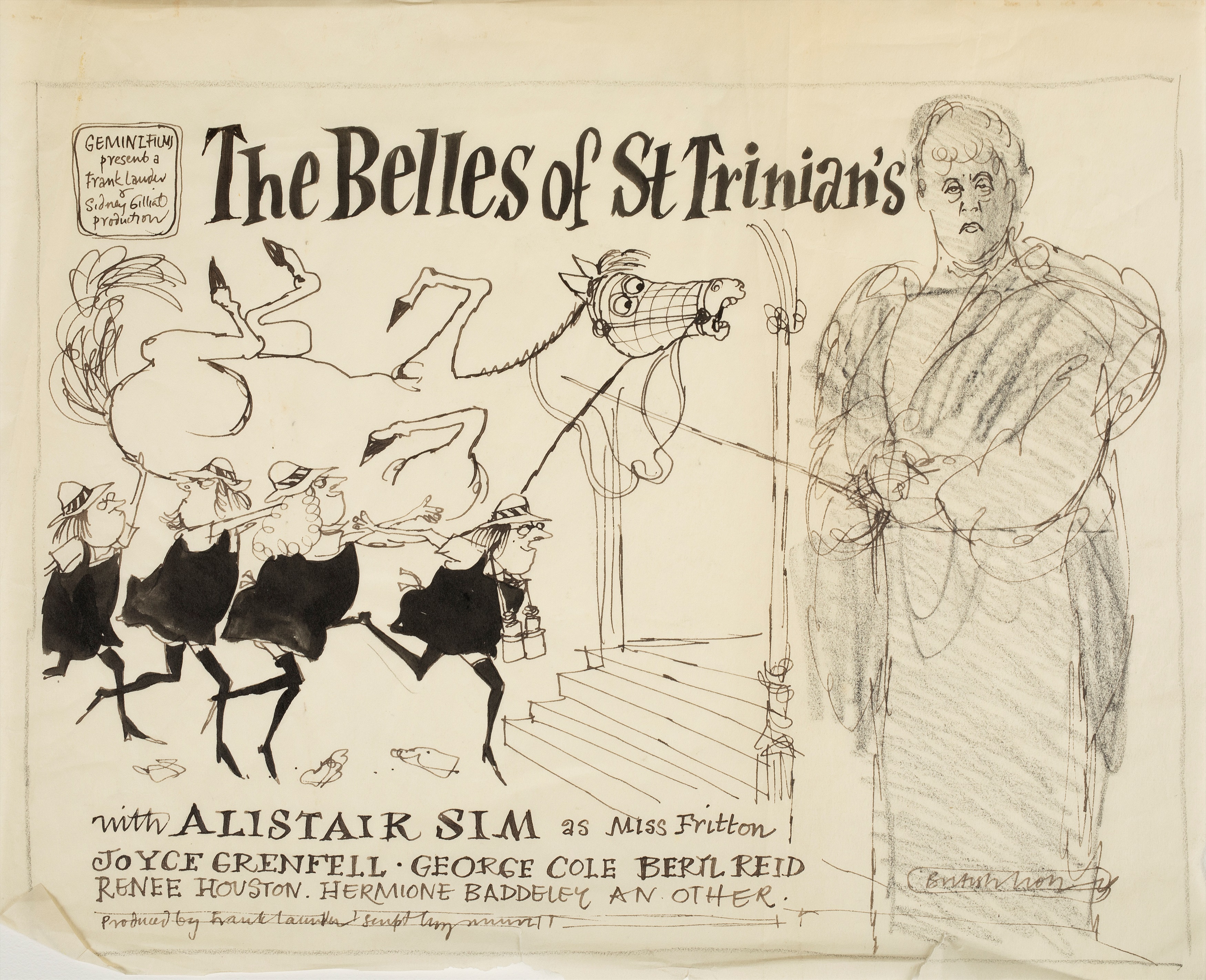 Ronald Searle C.B.E. R.D.I. (British 1920-2011)