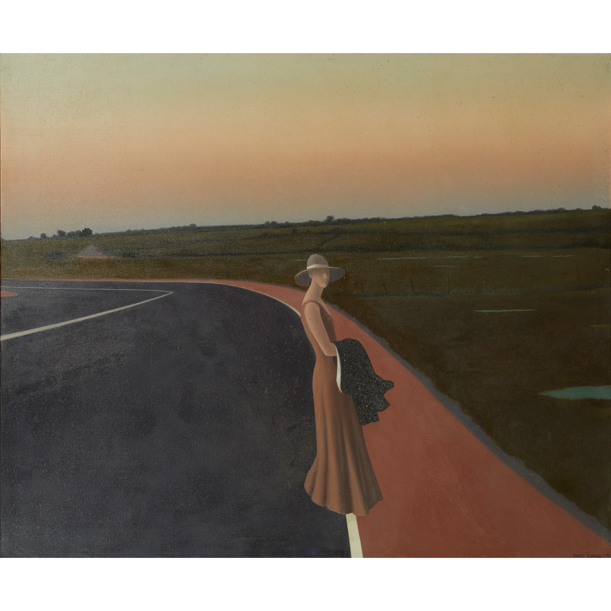 DAVID EVANS R.S.A., R.S.W., A.R.C.A (SCOTTISH 1942-)