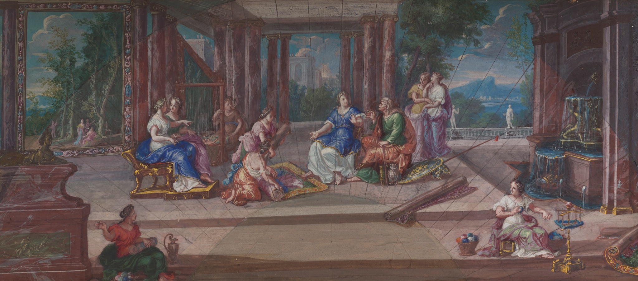 FRENCH SCHOOL C.1700