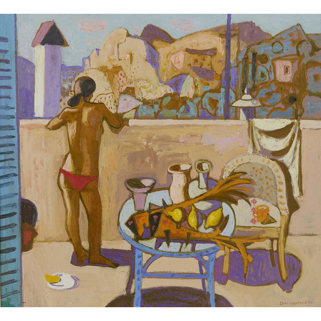 LEON MORROCCO A.R.S.A (SCOTTISH B.1942)