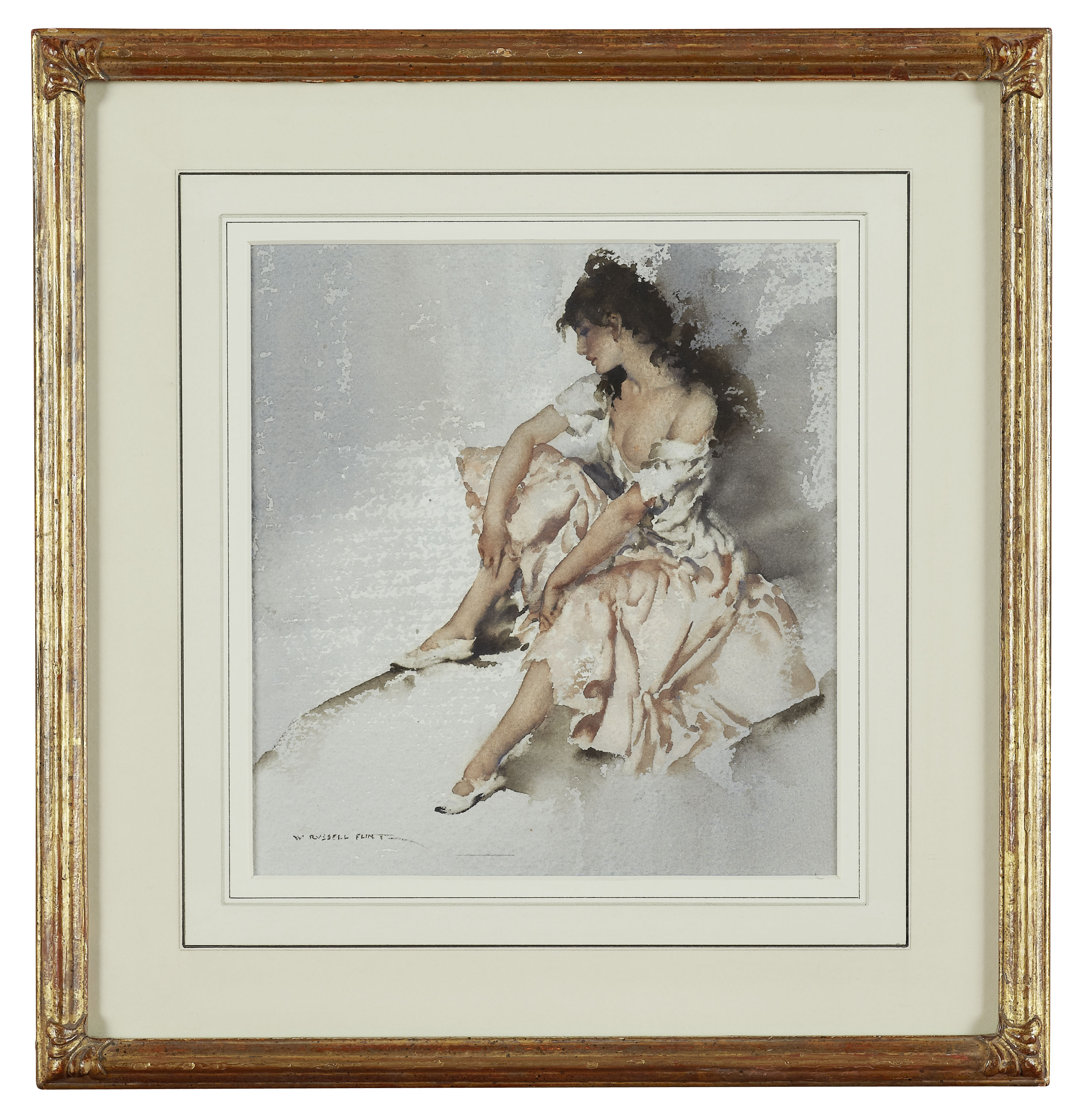 SIR WILLIAM RUSSELL FLINT P.R.A., P.R.W.S., R.S.W., R.O.I., R.E (SCOTTISH 1880-1969)