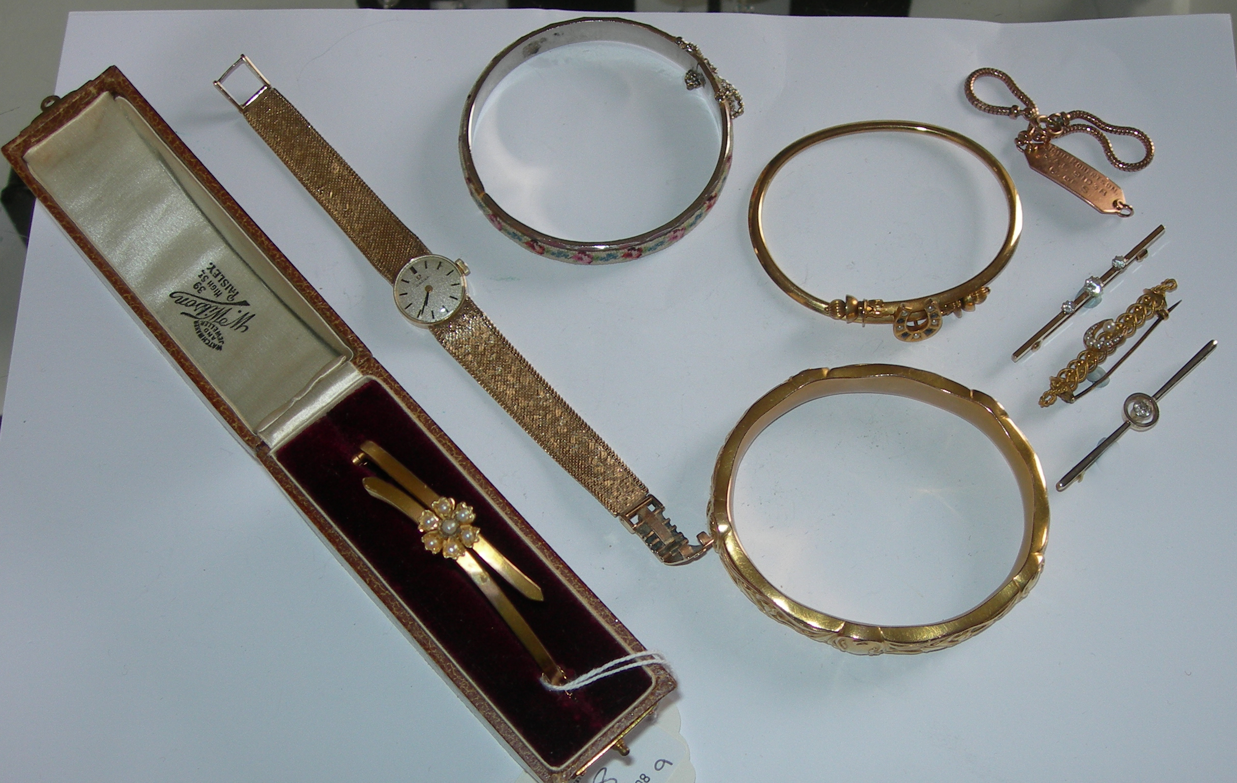 A collection of items,