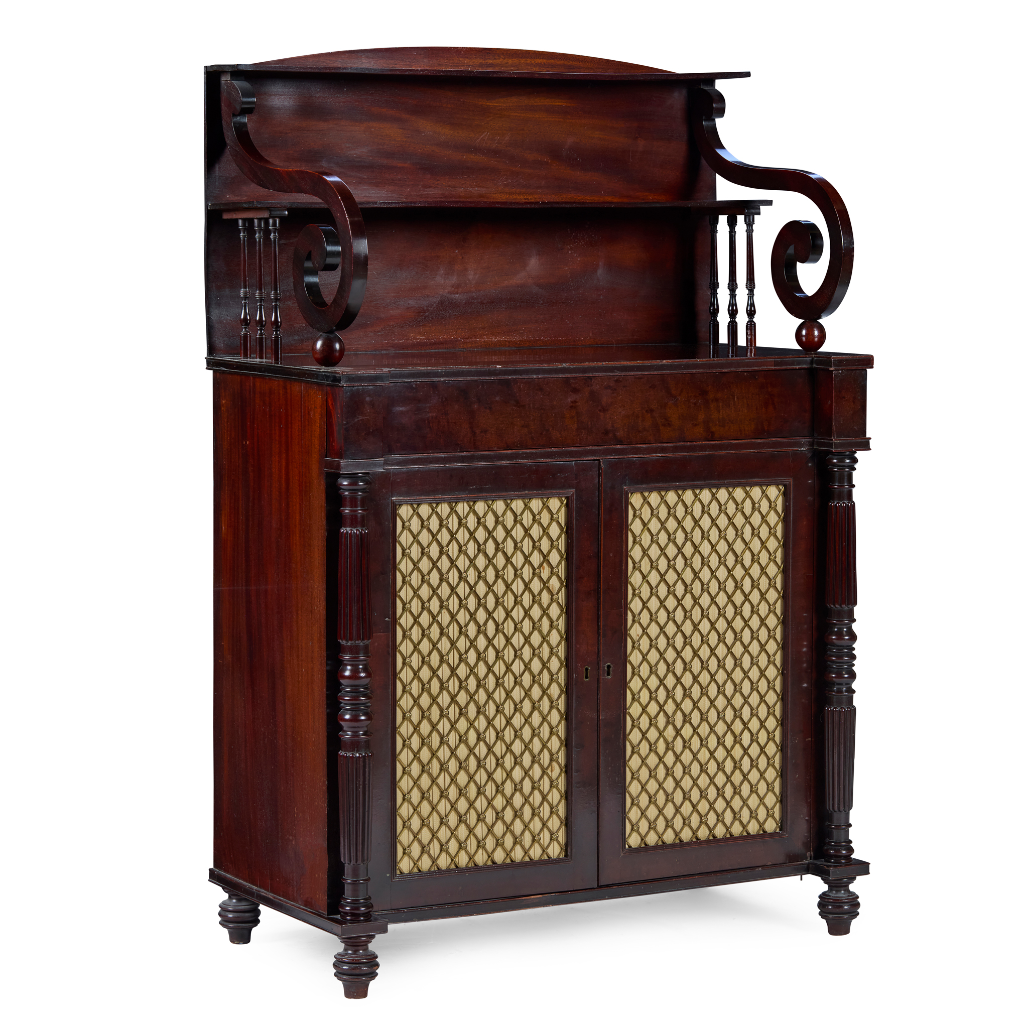 WILLIAM IV MAHOGANY CHIFFONIER