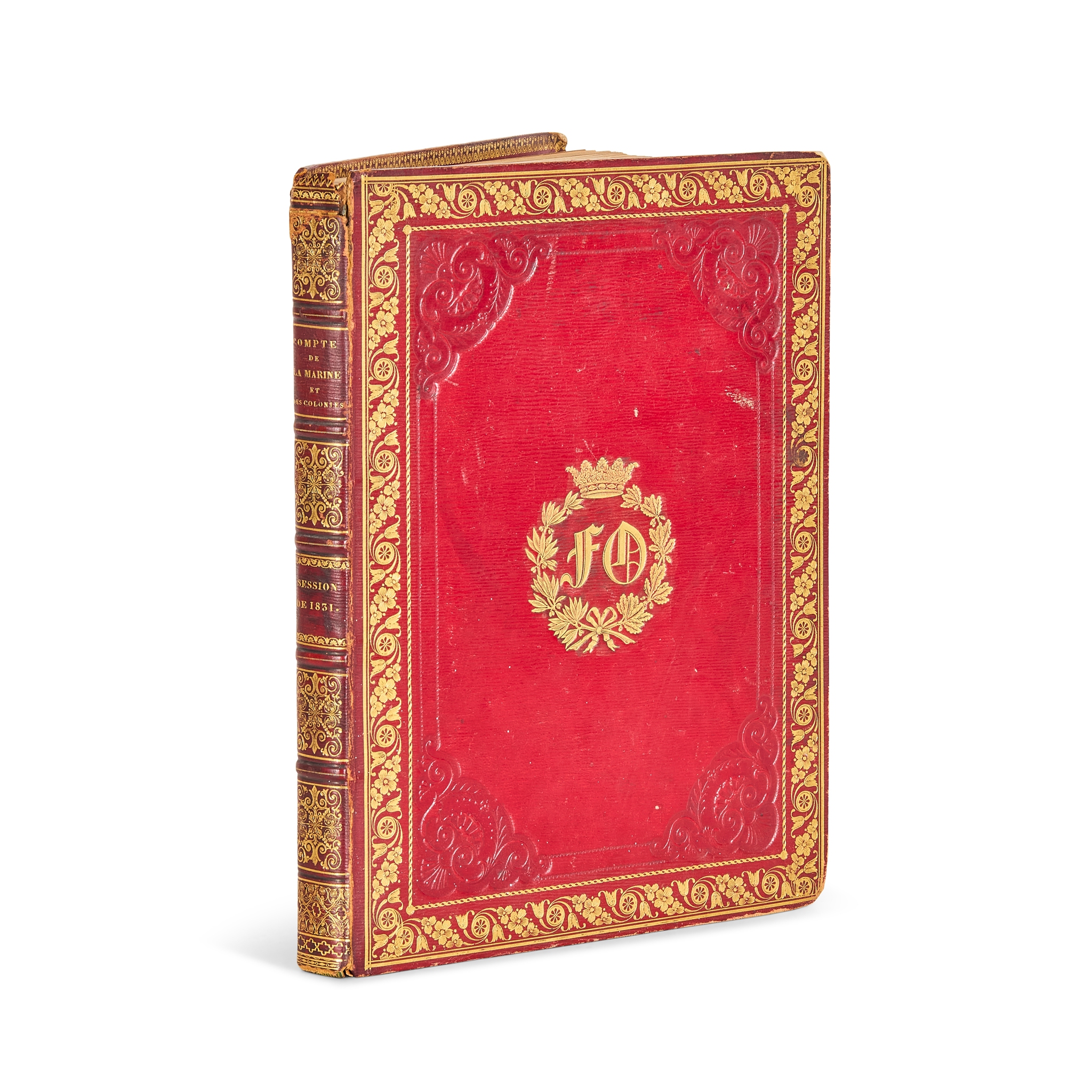 French naval accounts 1831