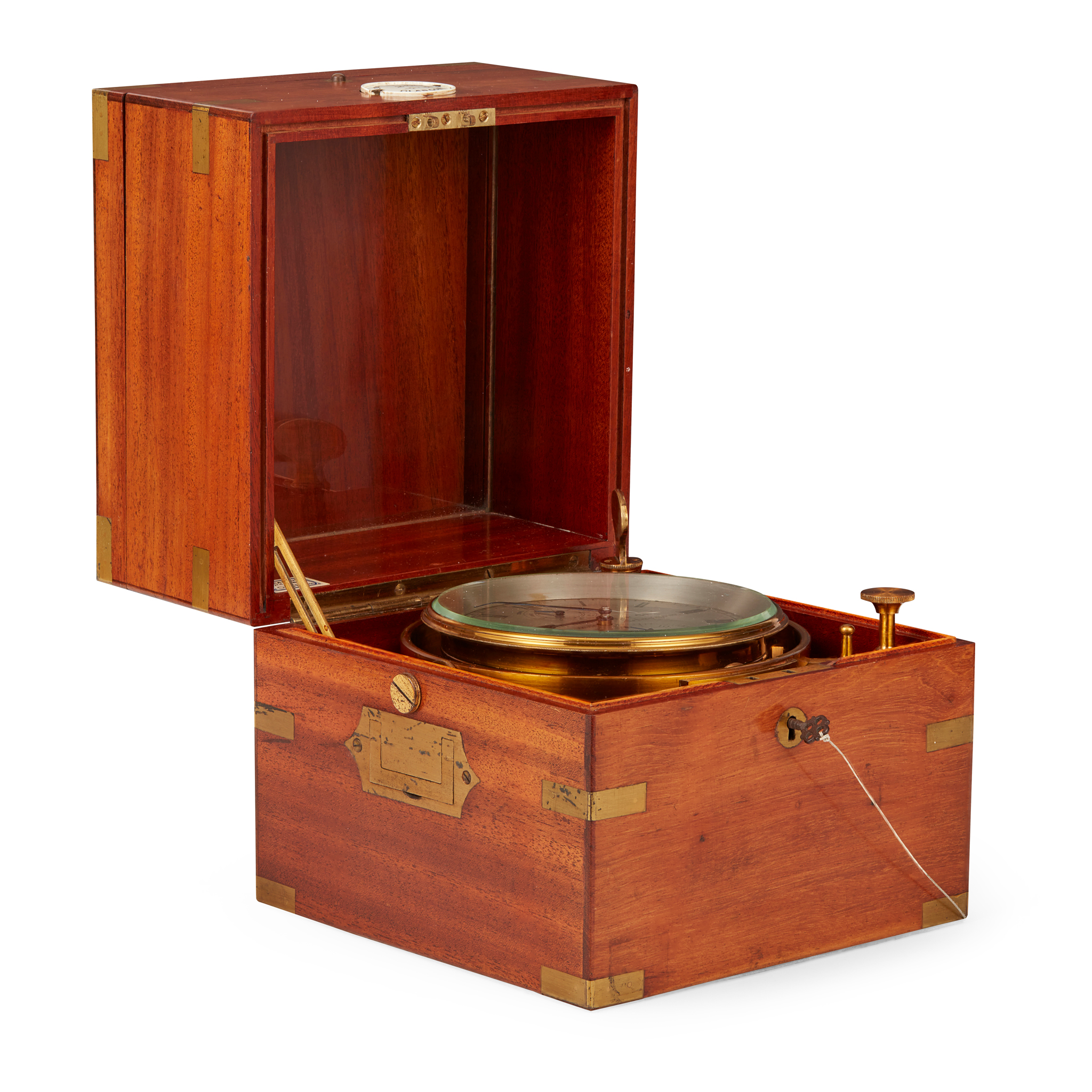 VICTORIAN EIGHT-DAY MARINE CHRONOMETER, JOHN MORTON & CO, GLASGOW, NO.230
