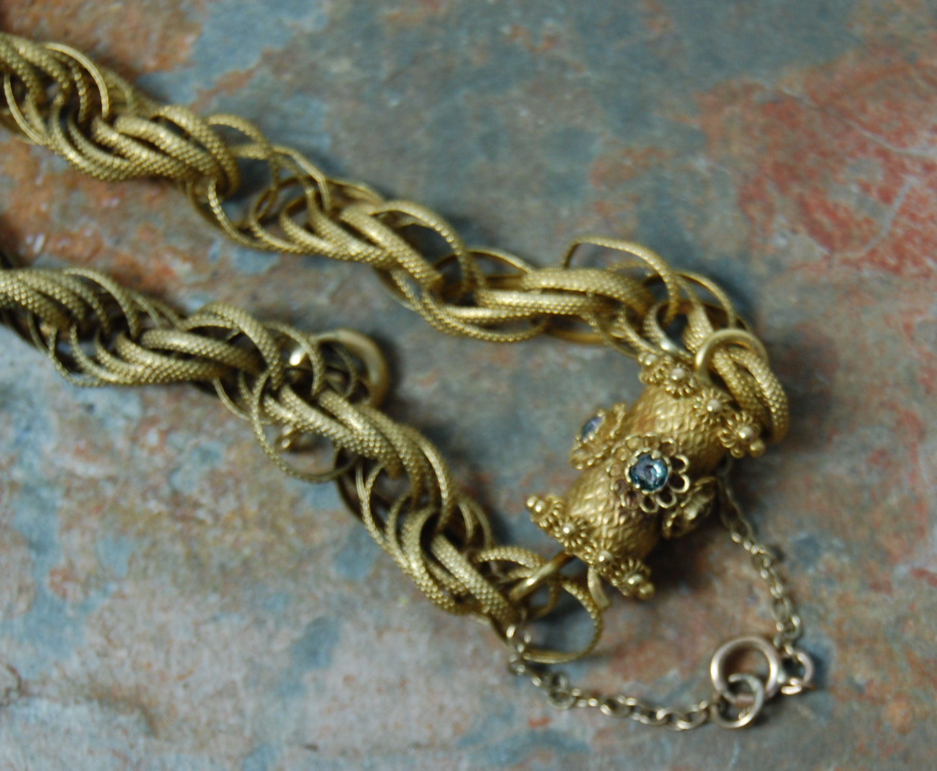 An early 19th century long chain,