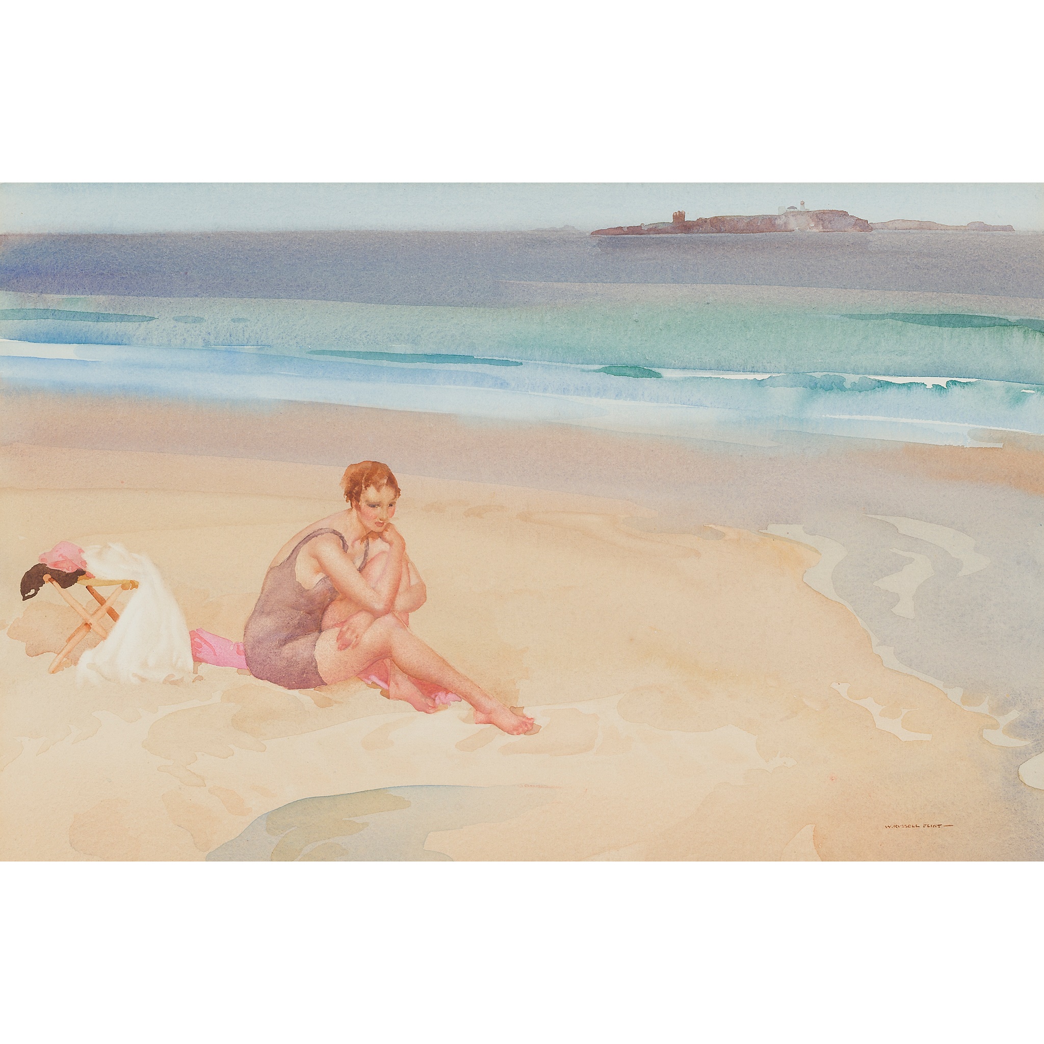 SIR WILLIAM RUSSELL FLINT P.R.A., P.R.W.S., R.S.W., R.O.I., R.E. (SCOTTISH 1880-1969)