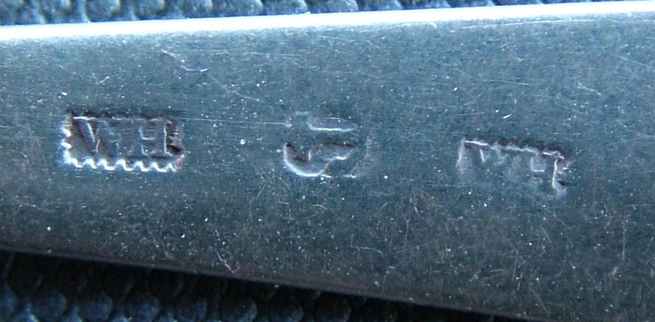 GREENOCK - a scarce Scottish provincial caddy spoon and a teaspoon,