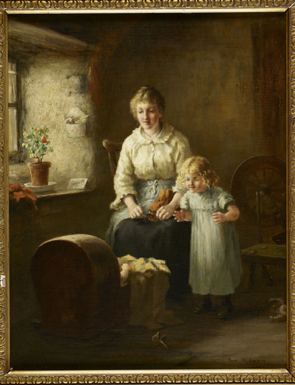 TOM MCEWAN R.S.W (SCOTTISH 1846-1914)