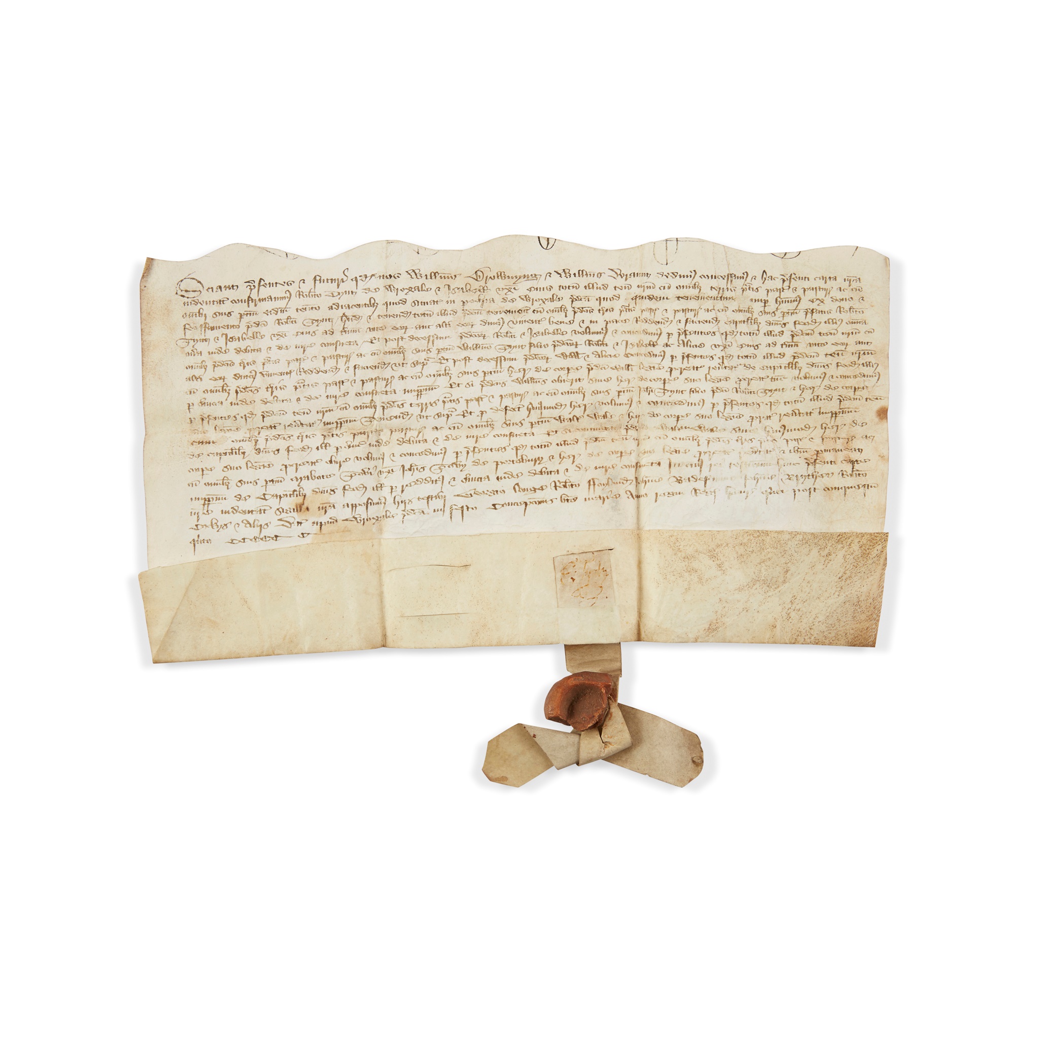 Somerset - Indenture agreement William Drulkinyng, William Porant